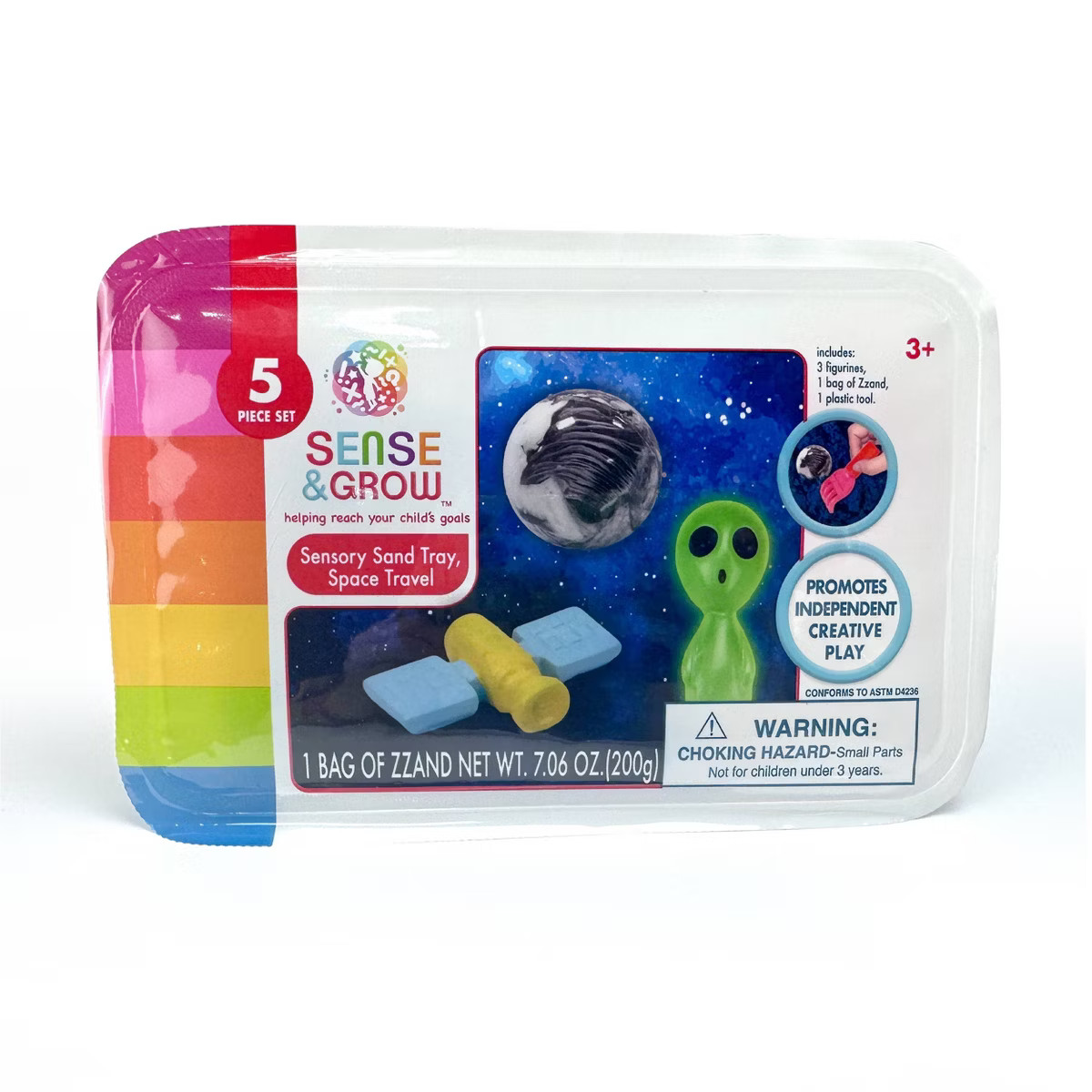 Sense & Grow Space Travel Sand Tray Science Kit | Target