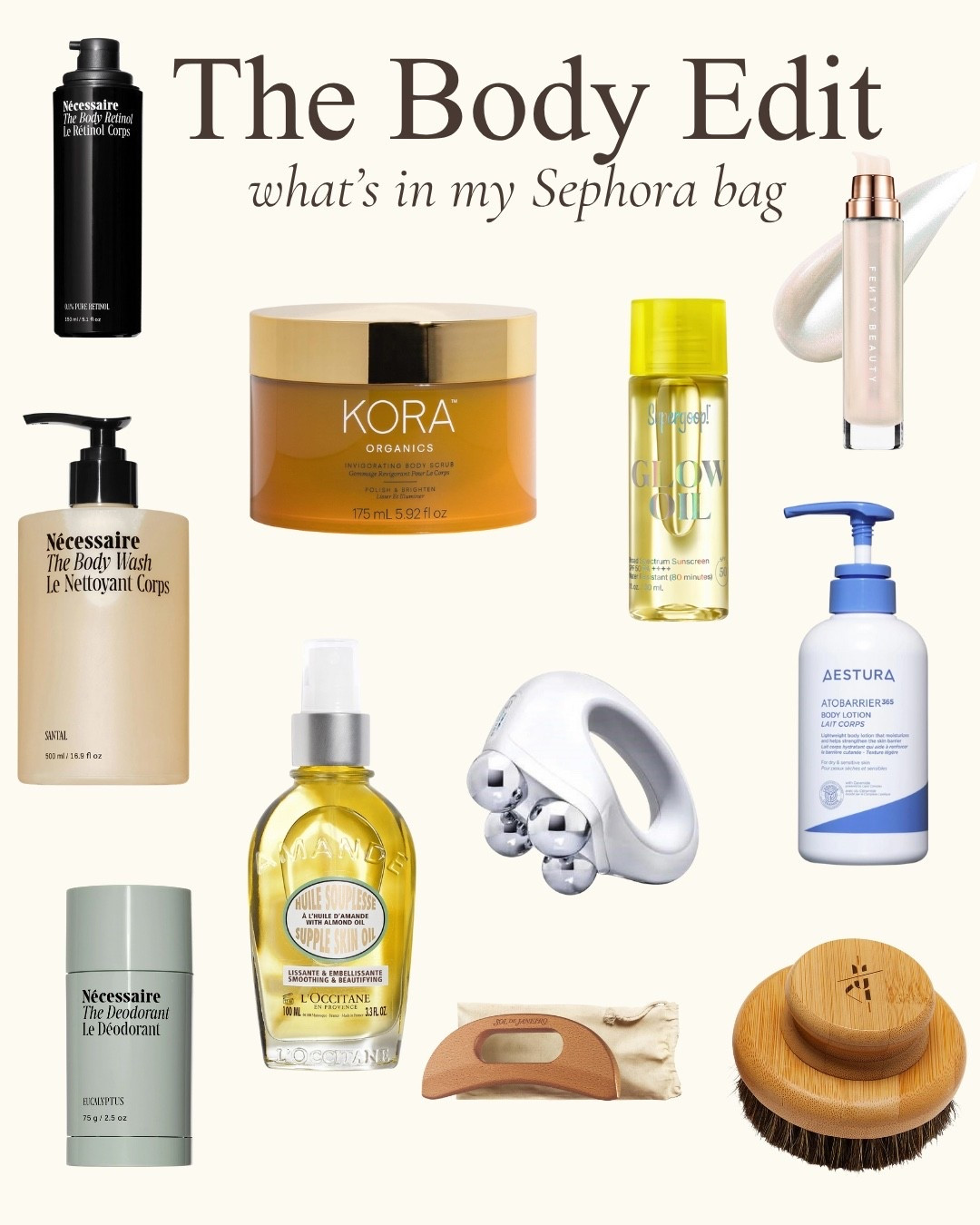 In honor of Sephoras sale coming up I wanted to link some of my favorite body tools and products— will definitely be restocking some of these on Friday. Some of these are great stocking stuffers and holiday gifts if you’re looking to give the gift of good skin 

#LTKSaleAlert #LTKGiftGuide #LTKBeauty