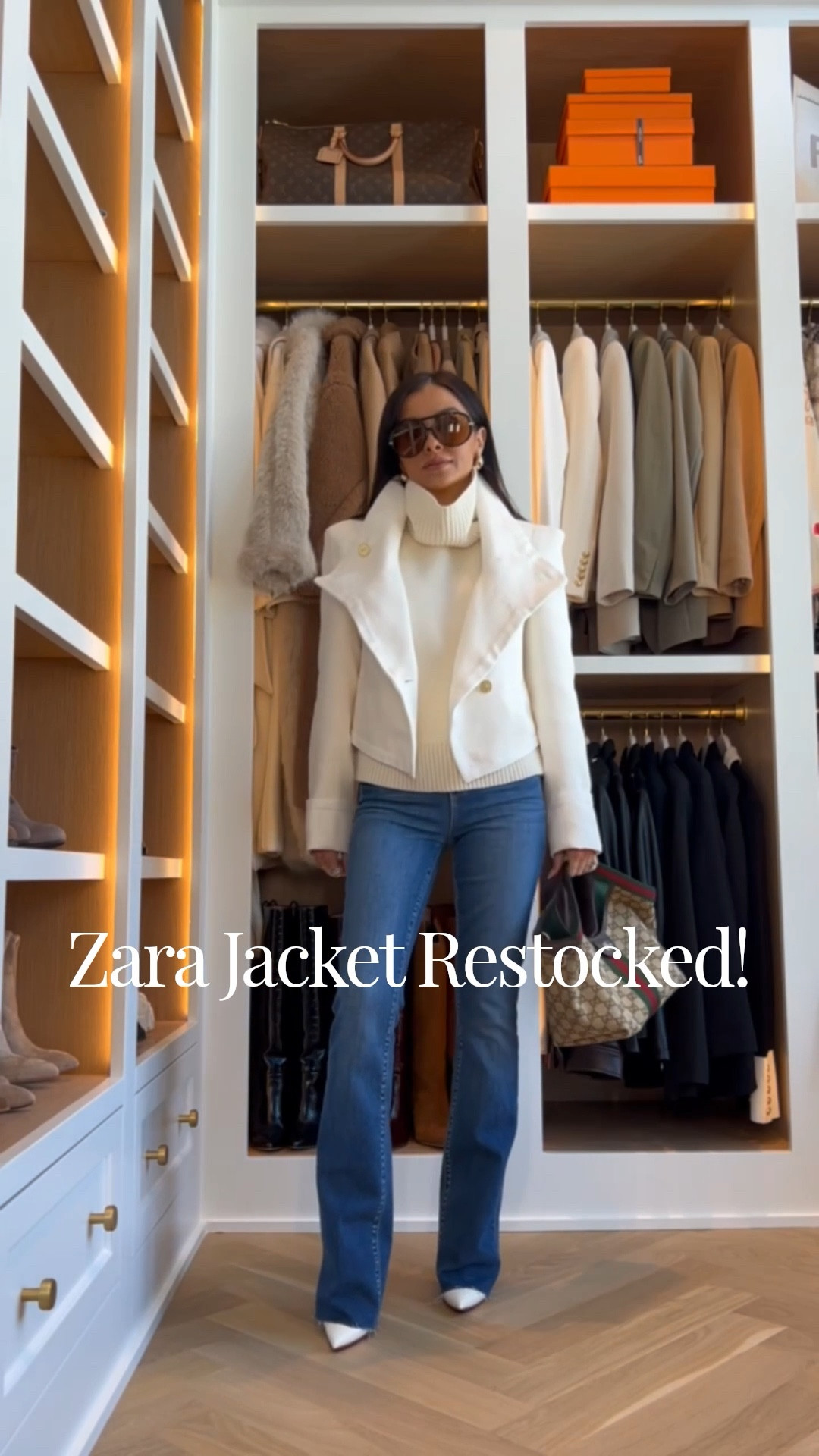 Zara spring outfit ideas
Zara cropped white blazer back in stock!
Paired with my L’agence Ruth jeans and  Zara turtleneck sweater. This transition outfit is great for work, brunch dates and everything in between!

#LTKOver40 #LTKWorkwear #LTKPetite