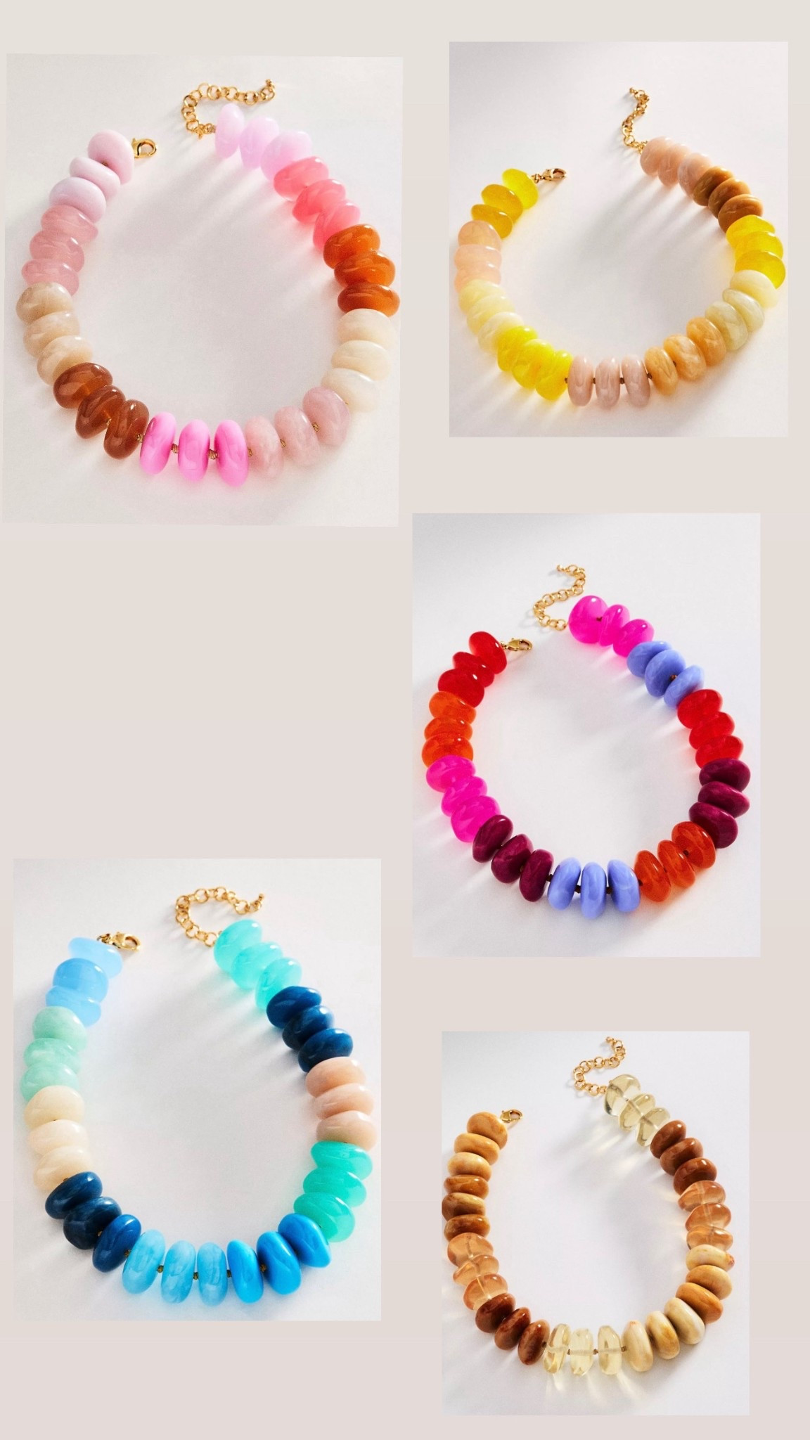 Summer statement necklace 