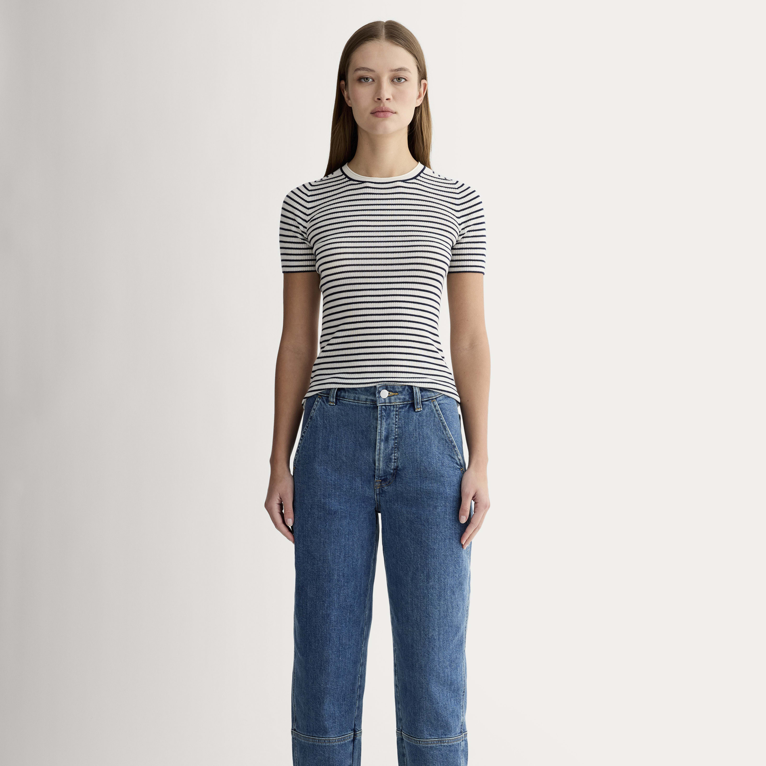 Women's Utility Barrel Jean by Everlane in New Blue, Size 29 | Everlane