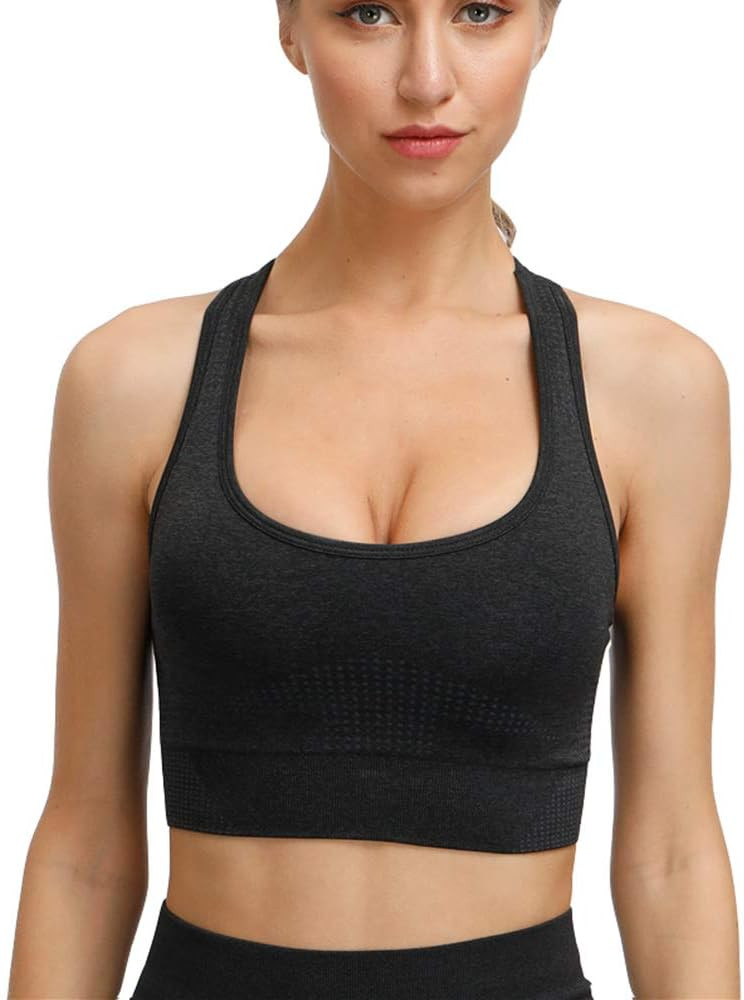 Women Seamless Stretch Yoga Pants Squat Proof Workout Leggings Hip Butt Lifting Gym Fitness Sport... | Amazon (US)