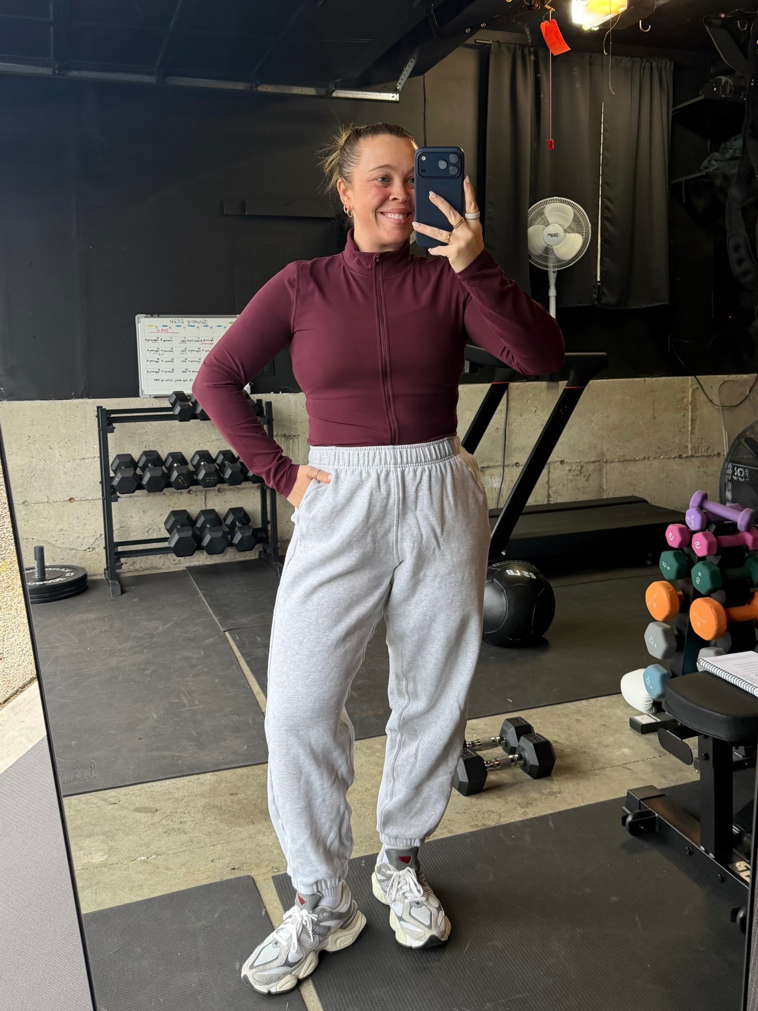 Workout OOTD size L in top & bottoms