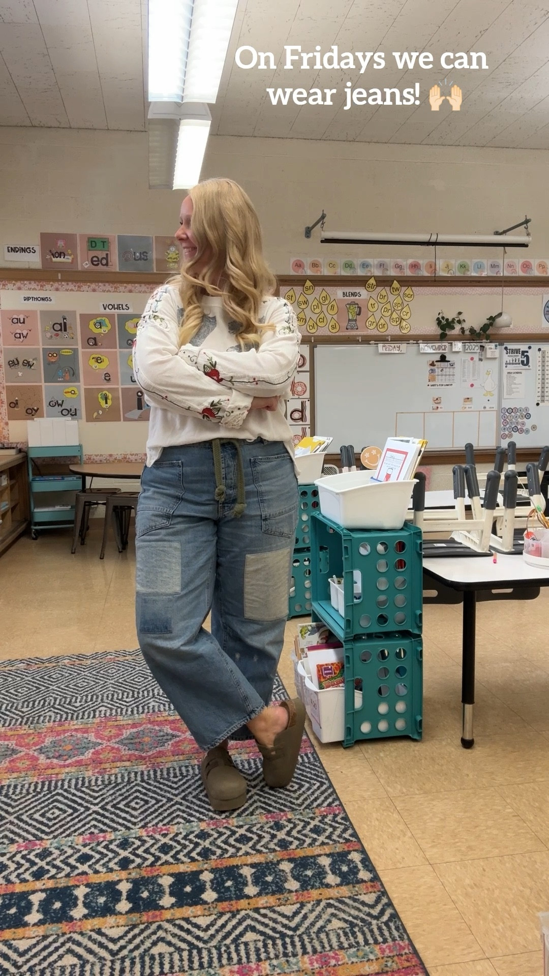 I love a shirt with embroidery!! This one has all the lace and embroidered details and goes with everything! 

#LTKOver40 #LTKgrwm #LTKootd