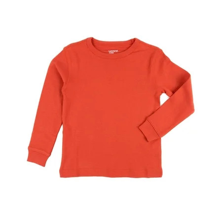 Long Sleeve Boys Girls Kids & Toddler T-Shirt 100% Cotton (2-14 Years) Variety of Colors | Walmart (US)