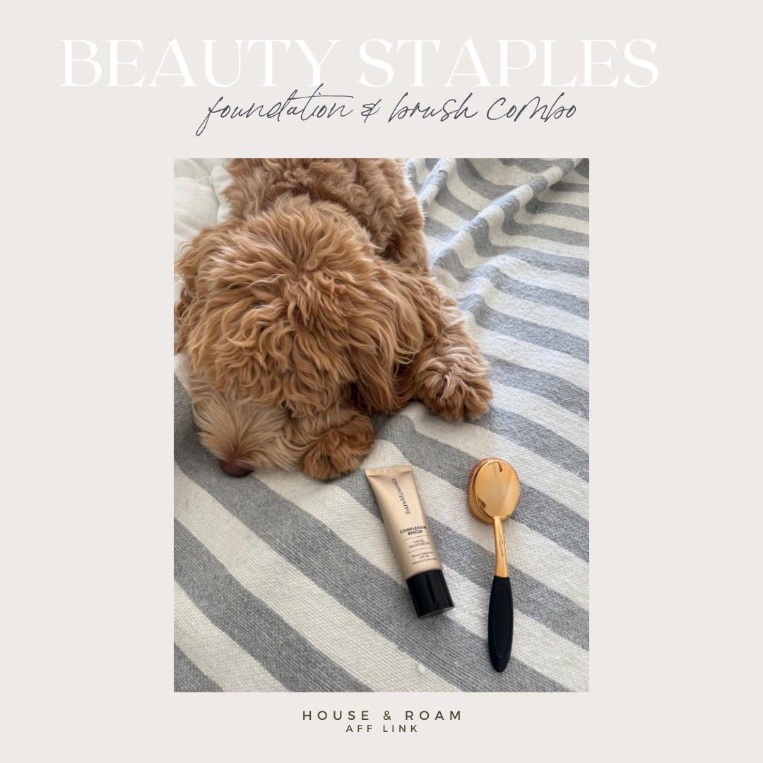 I get asked all the time about this combo! My go-to foundation + brush for a smooth, effortless look (with SPF ✨). Best coverage I’ve ever used, and the brush makes it so easy to apply. I wear the shade Natural Pecan. 

#LTKStyleTip #LTKBeauty #LTKOver40