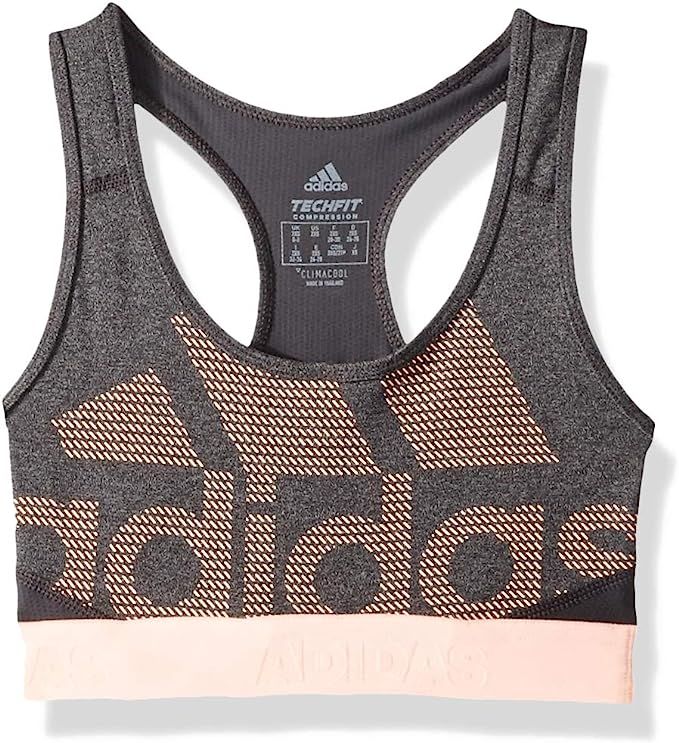 adidas Women's Training Don't Rest Alphaskin Sport Logo Bra | Amazon (US)