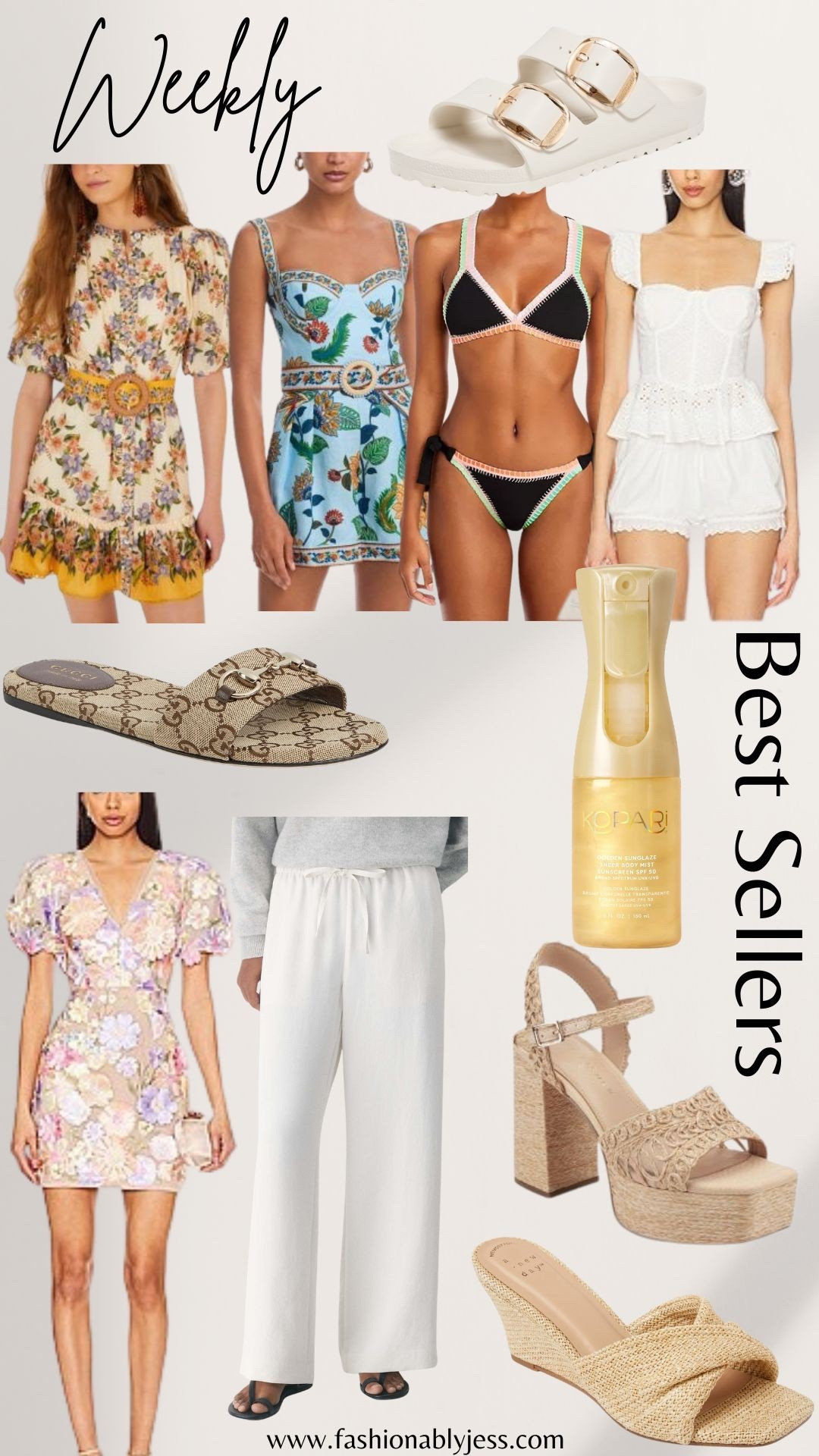Weekly best sellers. Spring outfit. Viral wrinkle free pants. Spring dress. Vacation outfit. Spring sandal. Comfortable affordable wedge.

#LTKFestival #LTKOver40 #LTKootd