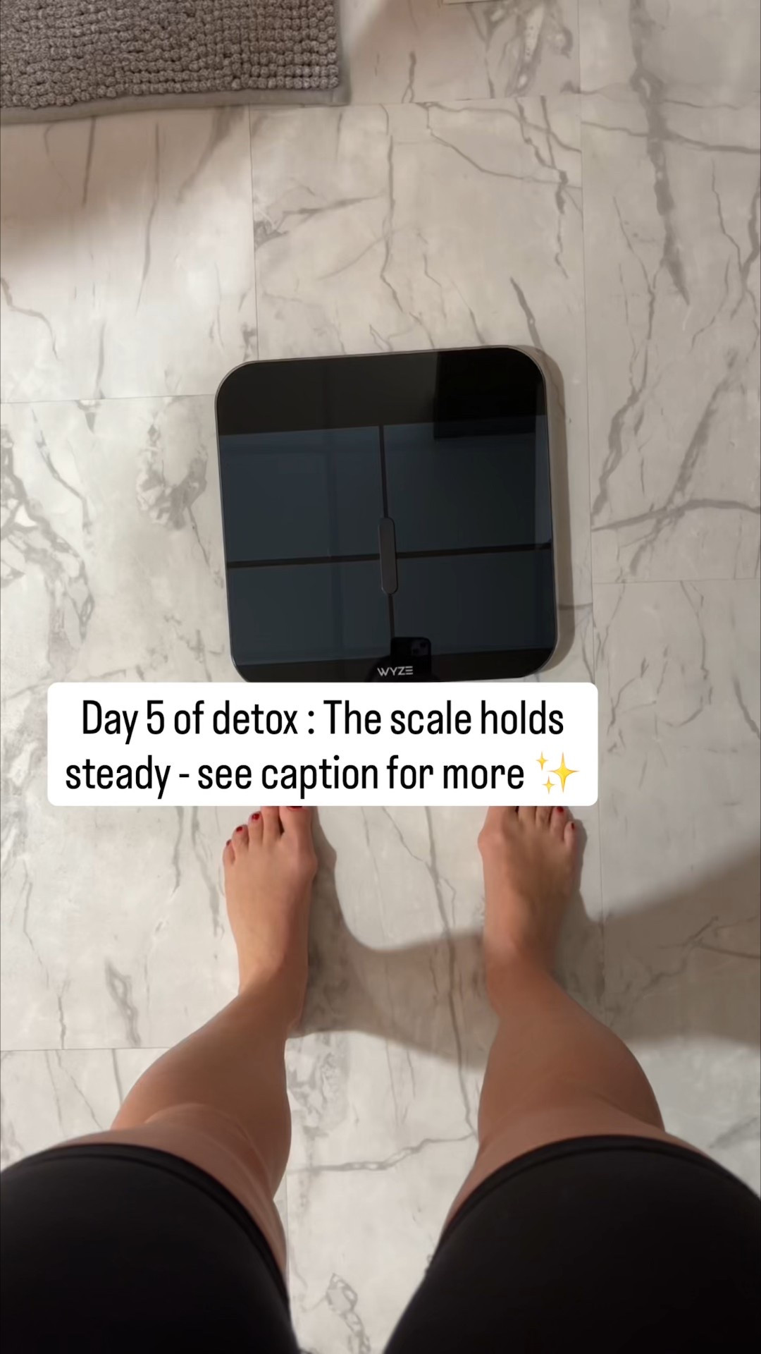 Day 5 of the Liver Detox ✨

The scale is holding steady today—and that’s okay. For women who still have cycles, hormonal shifts (especially right before your period) can cause temporary water retention and stall scale changes, even when detoxification and fat loss are happening behind the scenes.

This is actually why I don’t normally step on the scale daily during a detox. For many women, it can be mentally discouraging and doesn’t reflect what’s truly happening in the body. I usually weigh in at the beginning and again at the very end.

I’m sharing daily this round purely for education—to show you how a woman’s body can respond during a detox, especially around cycle timing. Progress isn’t always linear, and the scale is only one small piece of the picture 🤍

Use code BALANCEDFRIENDS on the EquiLife website for a discount.

#LTKfitnessgoals #LTKvlog #LTKdayinmylife