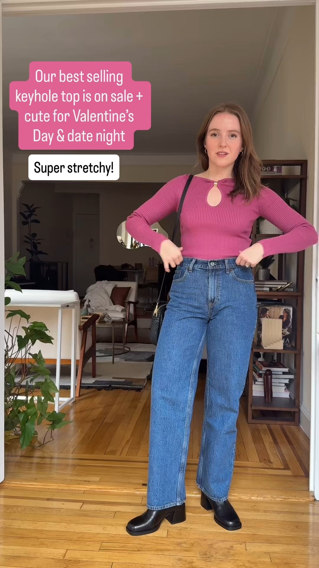 On sale Valentine’s Day outfit/date night outfit. Wearing xs in top. Very stretchy  

#LTKSaleAlert #LTKValentine