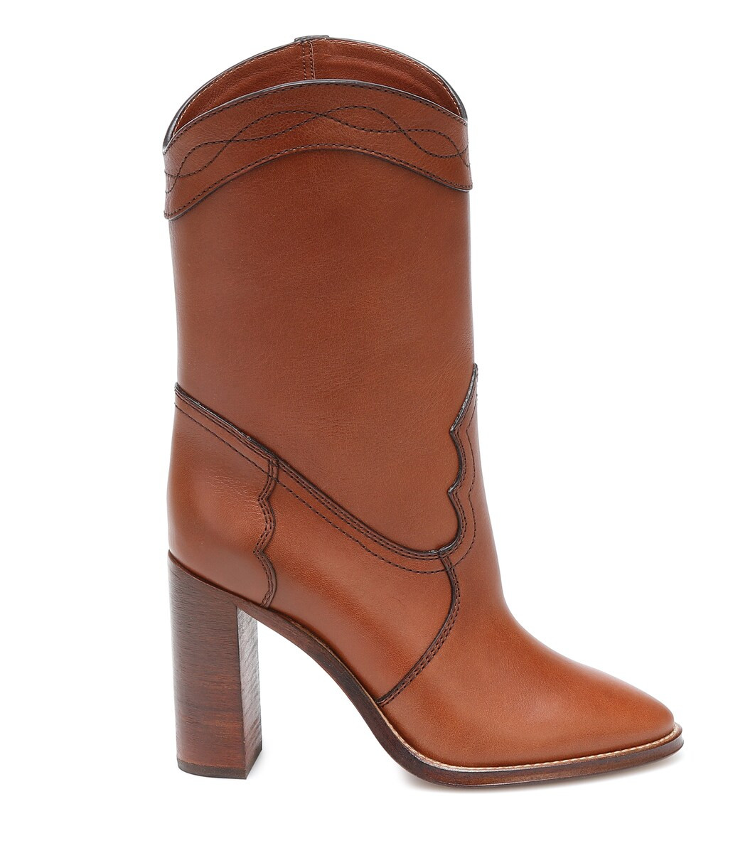 Kate 90 leather boots | Mytheresa (US/CA)