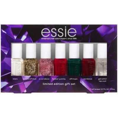 essie Limited Edition Deluxe Minis Nail Polish Gift Set - 7pc | Target