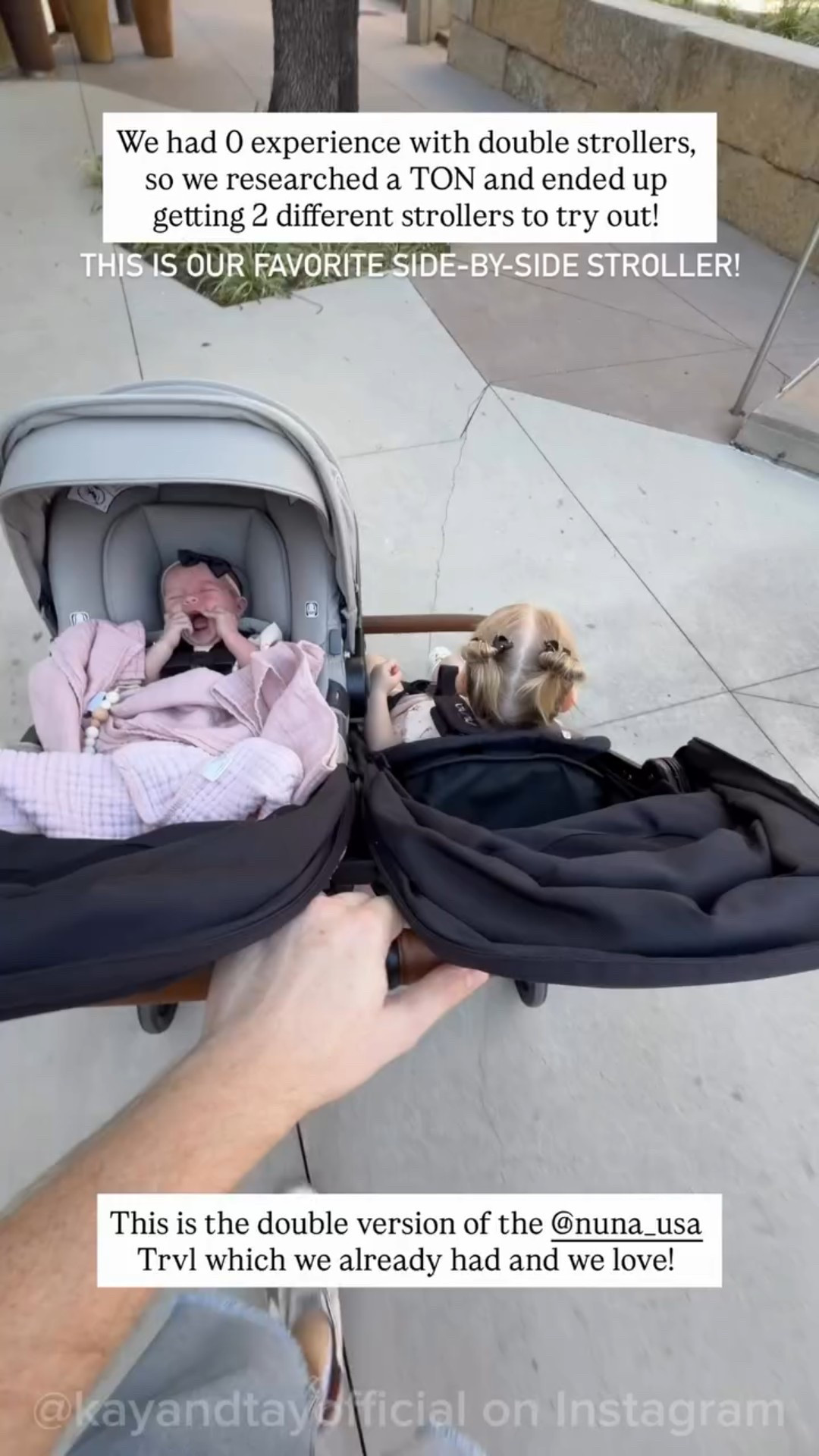 We absolutely love this double stroller! After doing a TON of research and trying out two different ones, we landed on this from Nuna! 

 #LTKFamily #LTKKids #LTKBaby