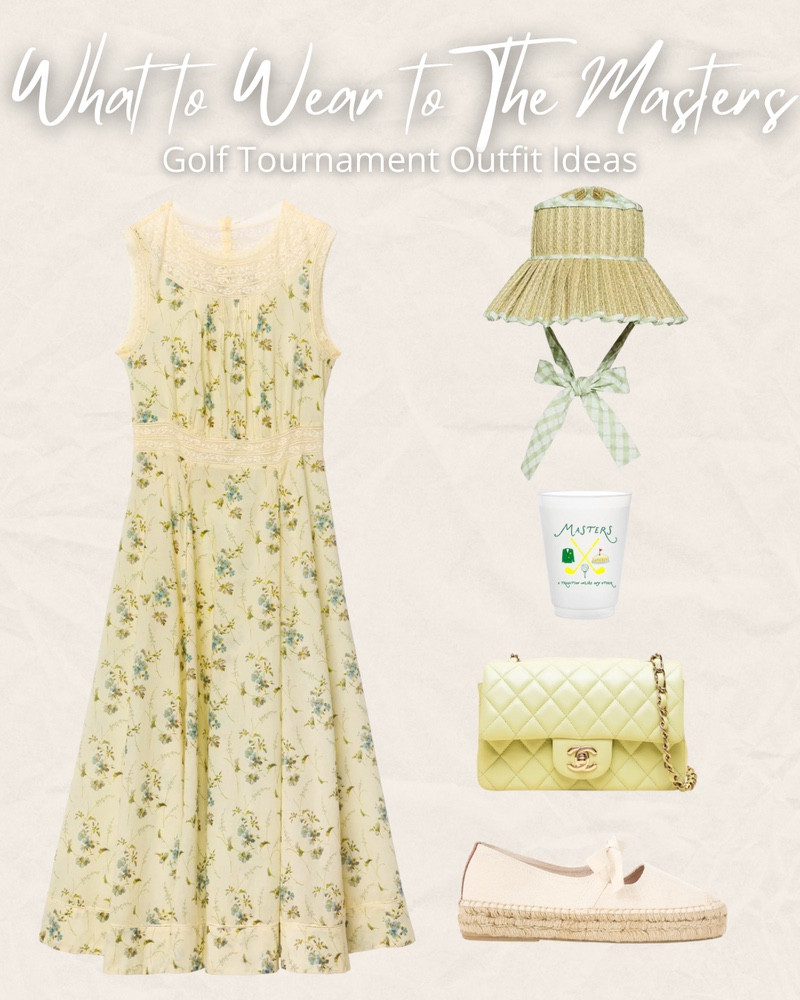 Masters golf tournament
Masters outfit ideas
What to wear to the masters
Augusta national golf club
Vivrelle discount code
Dorsey
Abercrombie
Easter dresses
Green and yellow
Masters hosting
Masters party
Etsy
Date night outfits
Spring fashion
On sale
Designer bags
Styling
Stylist
How to wear
Summer
Spring break
Resort
Vacation
Zara
Emerald
White dress
Tennis bracelet
Sunglasses
Under $500
Under $100
Under $200
Under $250
Under $500
Under $1000
Dresses
Sandals
Sneakers
Golf outfit for her
Frosted cups
Easter baskets
Raffia bag
Straw hat
Chanel
Hermes
Goyard
Loewe
Cara Cara
Over the moon
Farm Rio
Zimmermann
Alice and Olivia
Hill house home
Stripes
Gingham
Electric picks
Lorna murray hats
Aje
Lela rose
Rodeo style
Houston rodeo
Vacation
Doen
Alemais
Hunter bell
Tanya taylor
Neiman Marcus
Saks
Anthropologie
Loeffler Randall
Ballet flats
Comfortable walking shoes
Travel
Sam Edelman
Yellow the label
Affordable fashion
Luxury style
Earrings
Isabel Marant
Romper
Maxi dress
Midi dresses
Sun dress
Sundresses
YSL
Saint Laurent
Hemant and nandita
Maxi skirt
Matching sets
Designer dupes
Georgia
OOTD for the masters
Masters OOTDs
Outfit of the day

#LTKPetite #LTKWedding #LTKBump
