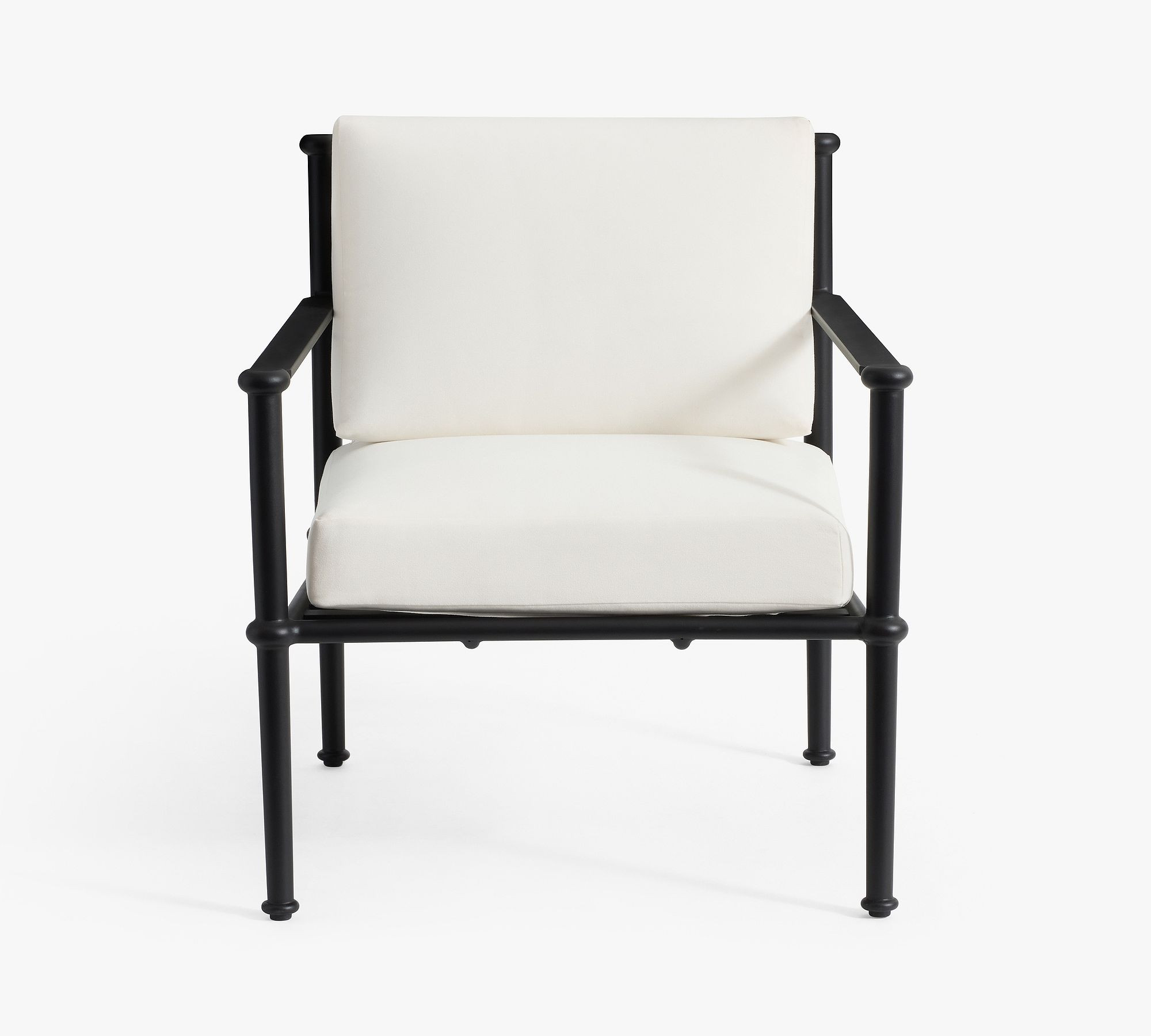Ellis Metal Outdoor Lounge Chair | Pottery Barn (US)