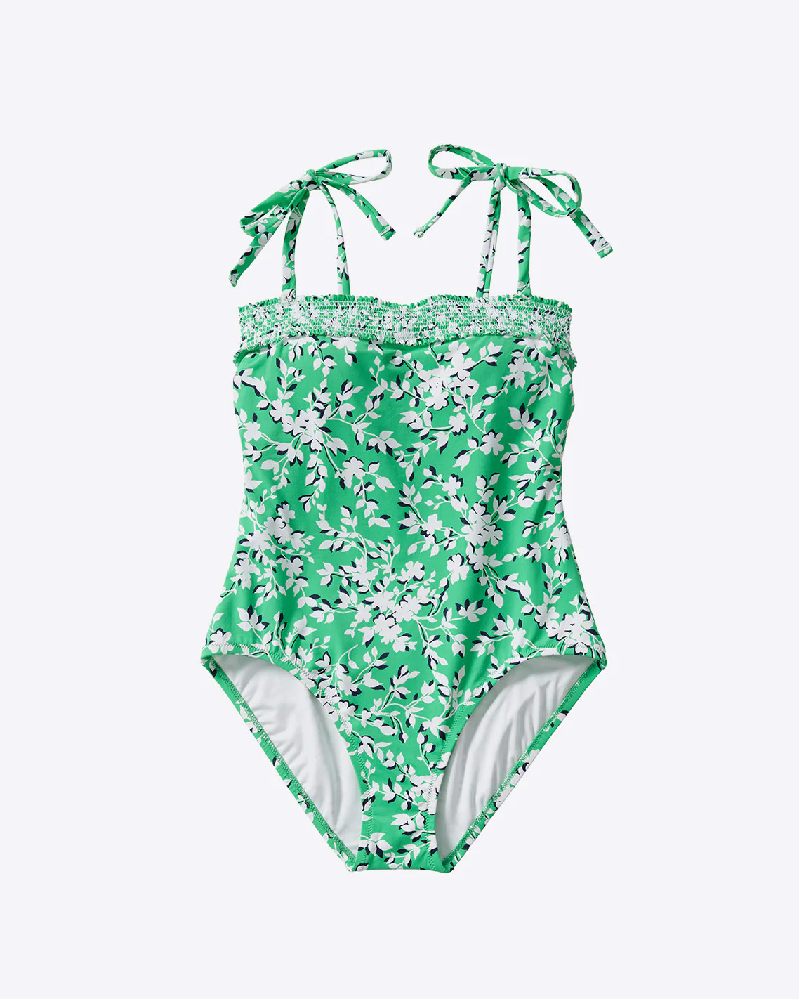 DJ x Lands' End Bandeau One Piece Swimsuit | Draper James (US)