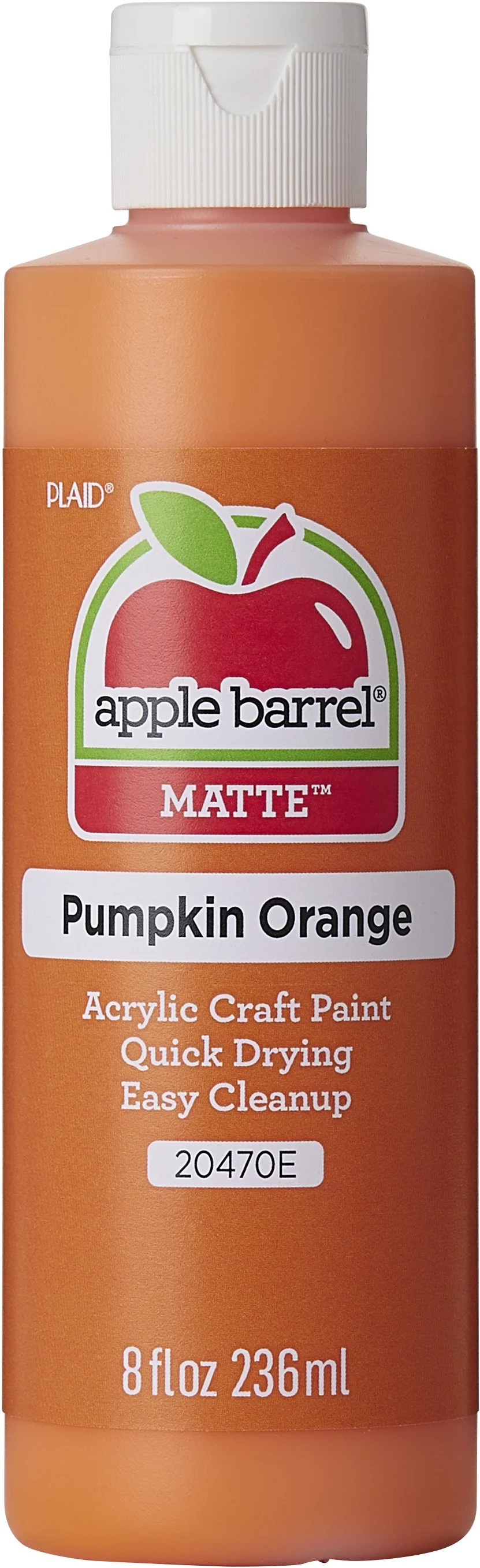 Apple Barrel 8 OZ PUMPKIN ORANGE 15 CT PDQ - Walmart.com | Walmart (US)