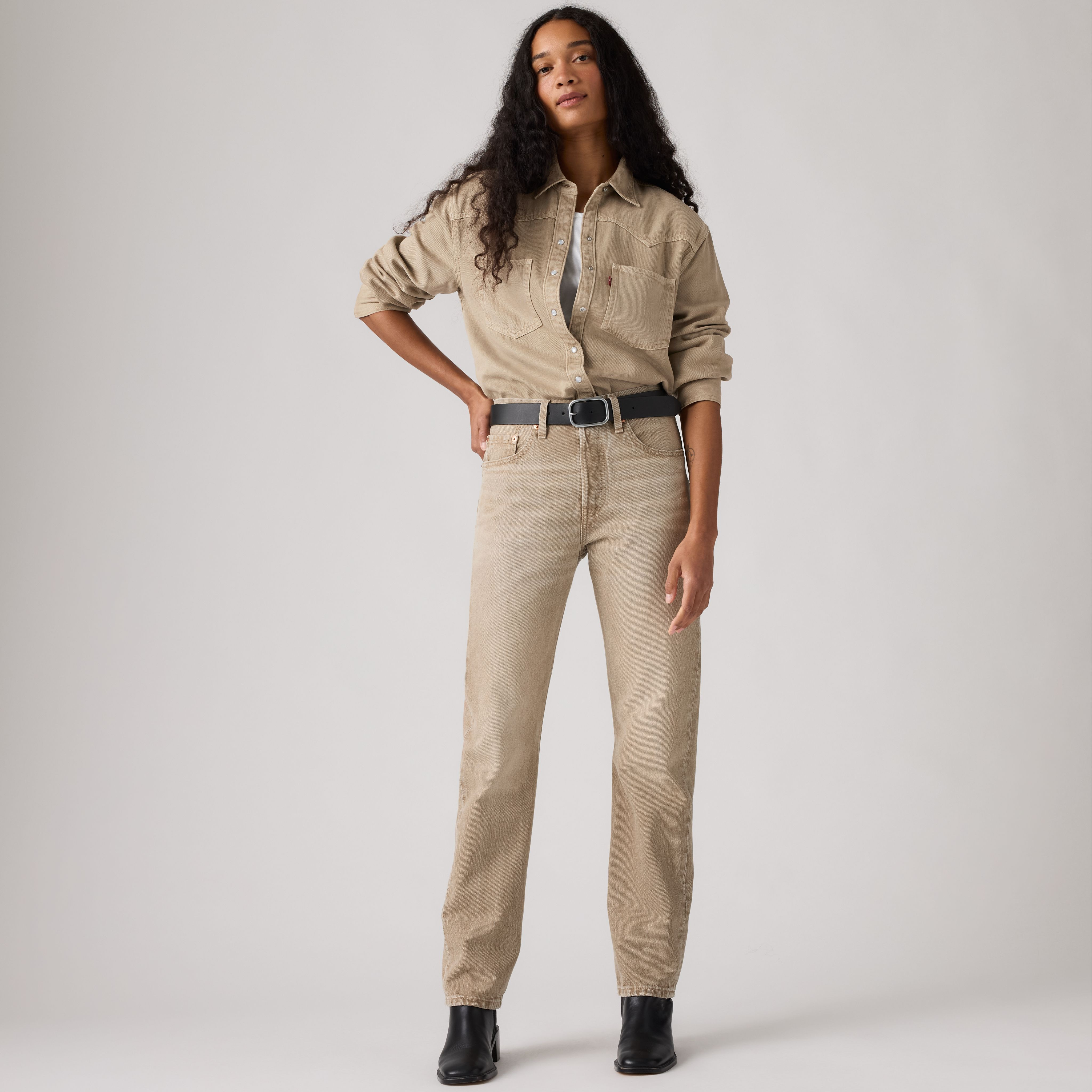 Levi's 501 Original Jeans - Women's - 30X30 - Brown | Levi's UK