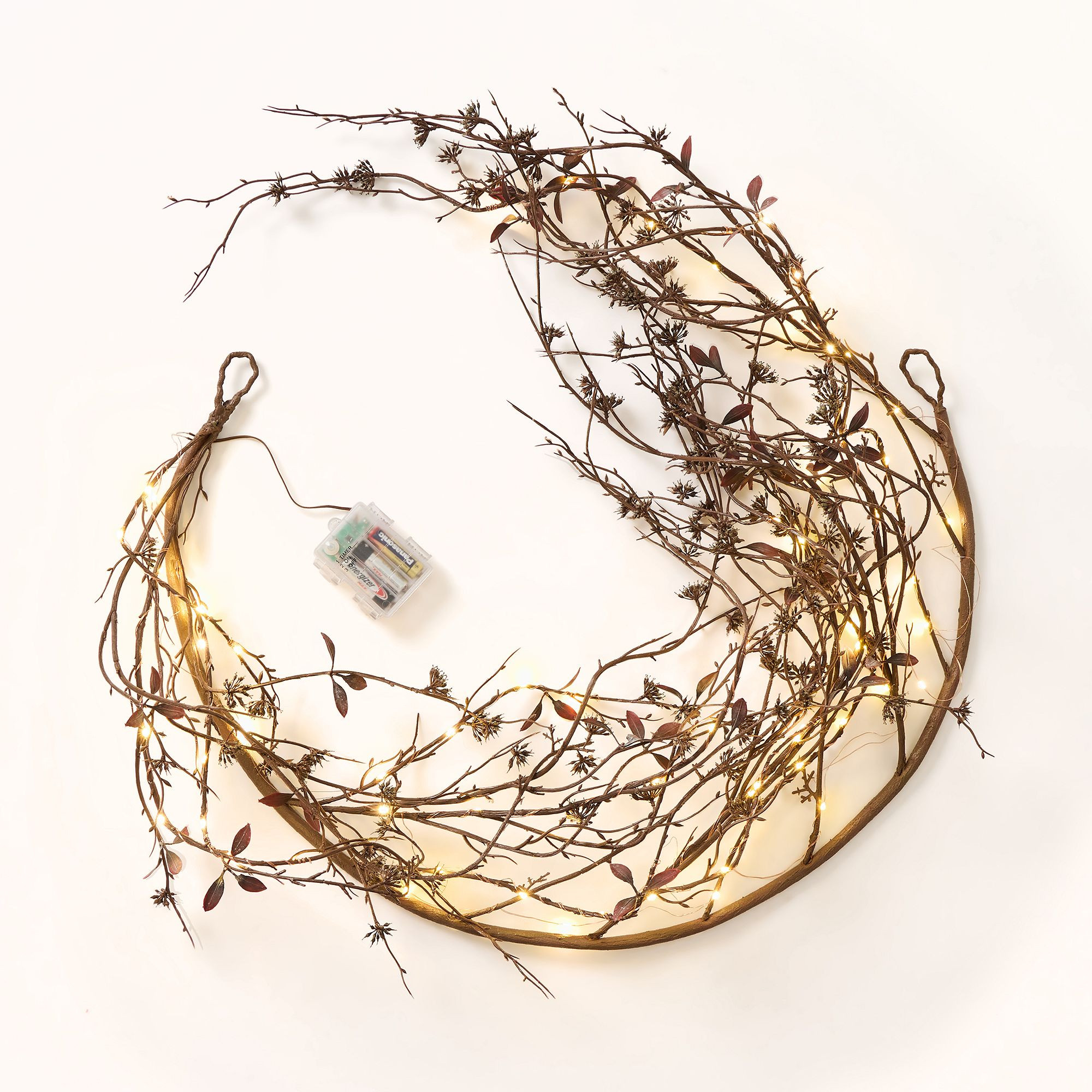 Lone Fox Faux Twisty Stick Garland | West Elm (US)