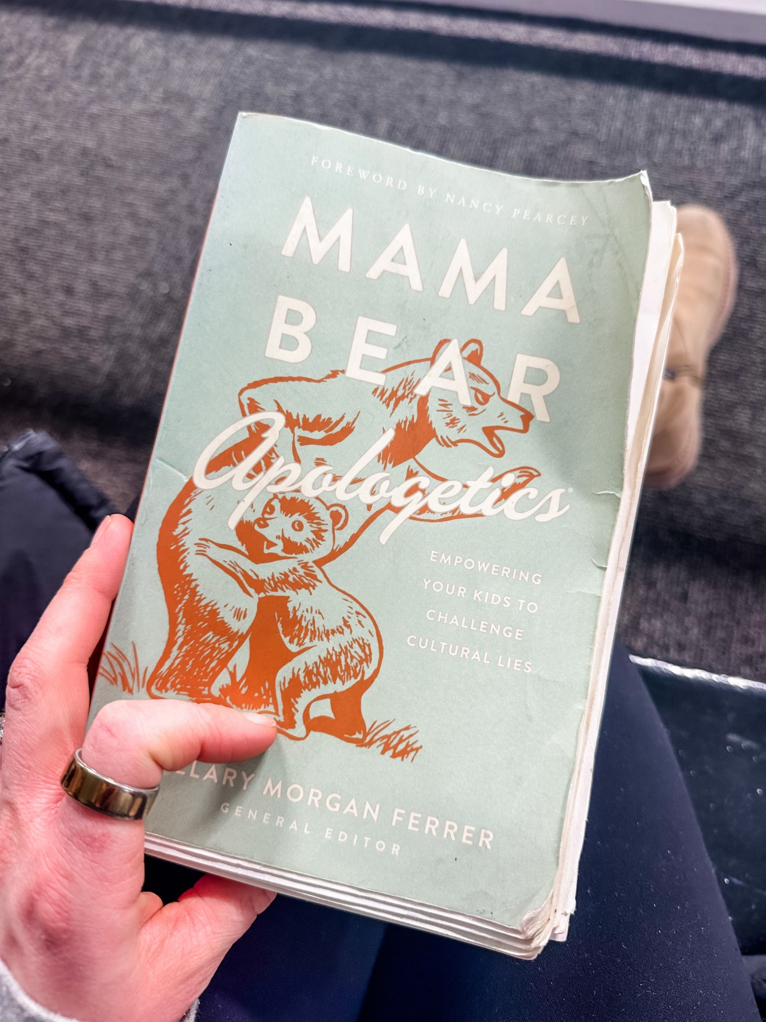 Yes I’m posting about this book again because it’s soooo good. It really makes you think about the things you are taught and accept as normal and how to love everyone but combat lies. 10/10. Almost done round two! 

#LTKHome #LTKselfcare #LTKstorytime