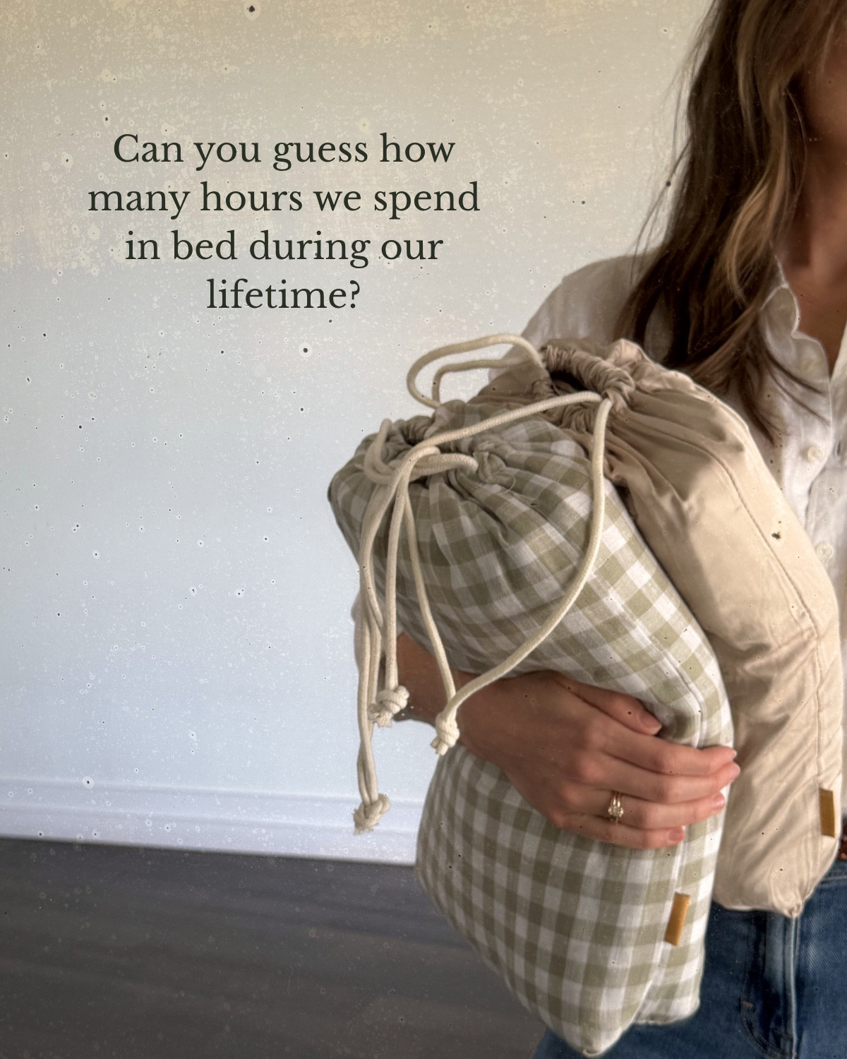 New bedding from @Quince 🤍You’ll spend nearly 30 years of your life in bed… and somehow we don’t talk enough about what we’re actually sleeping on. Over the past several years, I’ve been slowly transitioning our home to more intentional, low-tox and non-toxic pieces—especially in the spaces we use the most. Isn’t it crazy to think we spend close to 1/3 of our lives in our beds?!! CRAZY!!!!

This beautiful gingham bedding is made from 100% European Flax Linen—it’s naturally breathable and temperature regulated (perfect as we head into warmer months). The sheets are buttery soft and made from organic bamboo. Both are STANDARD 100 by OEKO-TEX® certified (made without the use of harmful chemicals or pesticides).

If we’re going to be spending literally *DECADES* in our bed, your bedding should be beautiful, comfortable and SAFE. Your bedding impacts you every single day—together, let’s make swaps for a healthier (and more beautiful, gingham-filled) life 🤍

 #quincepartner #liketkit


#LTKHome #LTKSeasonal #LTKstorytime