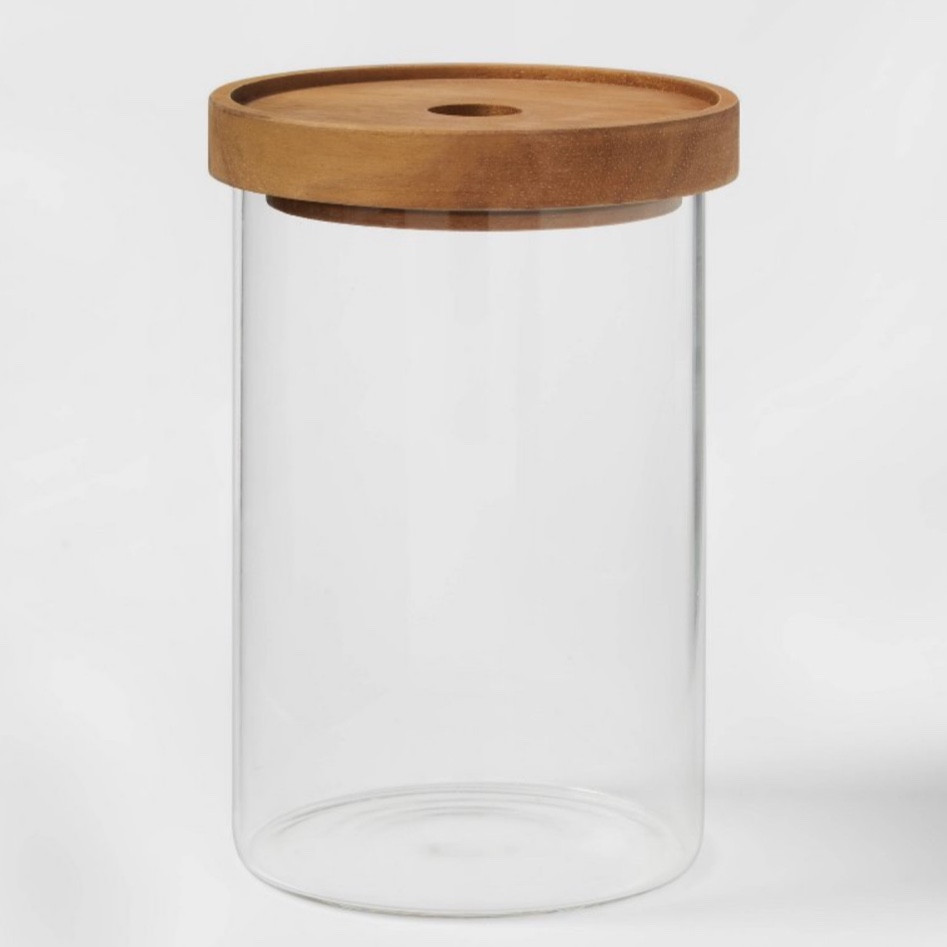 The jar from my previous post, I’m obsessed and they have different sizes!

#LTKhome #LTKfindsunder100 #LTKfindsunder50