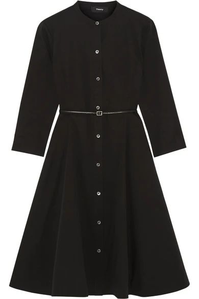 Kalsingas belted stretch-cotton poplin dress | NET-A-PORTER (US)