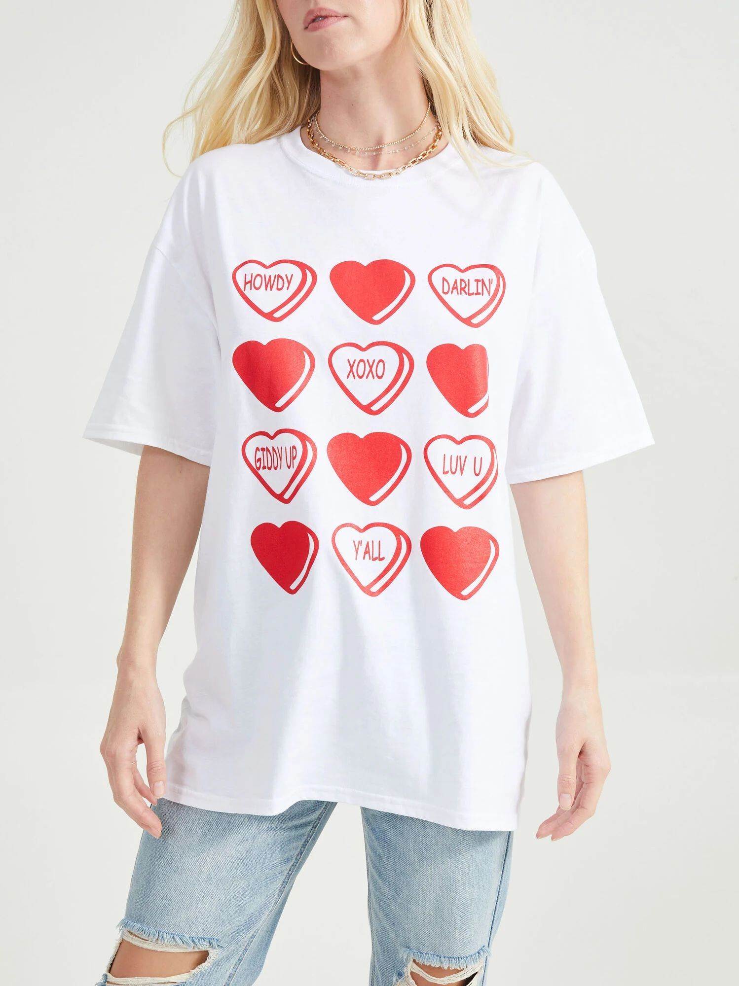 Candy Heart Tee | Altar'd State