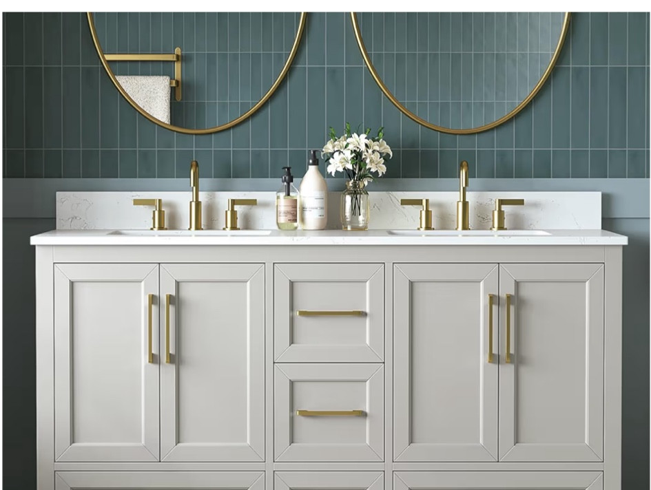 60” bathroom vanity ✨

#LTKHome #LTKU
