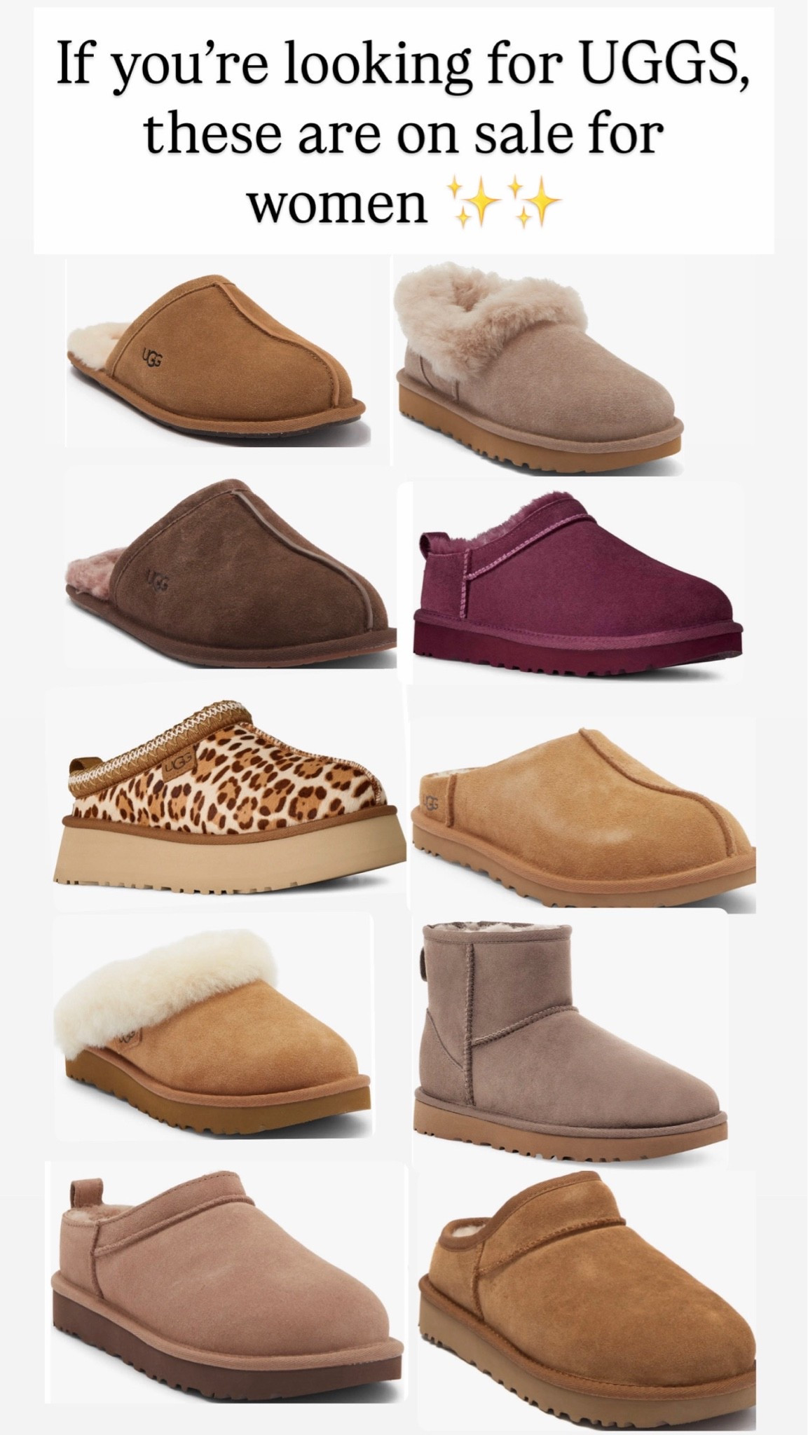 These Uggs for women are on sale for women!

#LTKSaleAlert