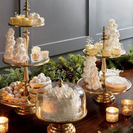 My tiered serving trays and gold cake stand are on sale ✨ holiday entertaining, thanksgiving, Christmas, New Year’s Eve, nye, dinner party gold serveware serving essentials 

#LTKhome #LTKHoliday #LTKsalealert