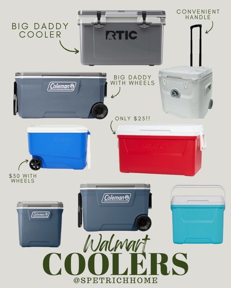 Are you planning a picnic, trip to an amusement park, or camping? Grab one of these top coolers from Walmart! 

#LTKTravel #LTKxWalmart #LTKSeasonal
