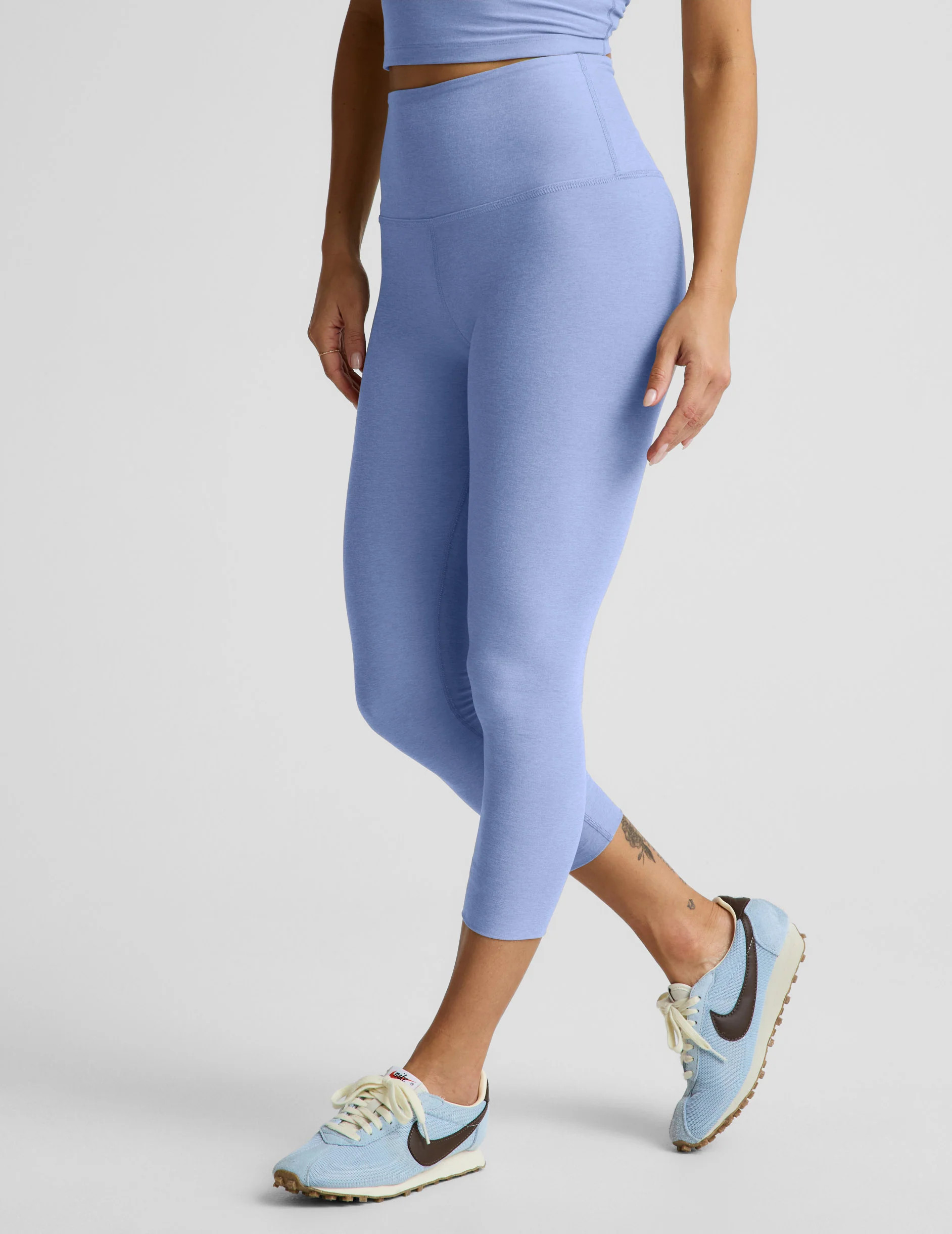 Spacedye Walk And Talk High Waisted Capri Legging | Beyond Yoga | Beyond Yoga