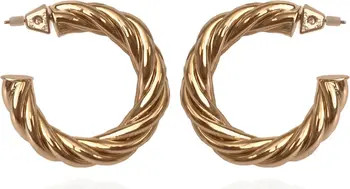 Vince Camuto Chunky Rope Hoop Earrings | Nordstrom | Nordstrom