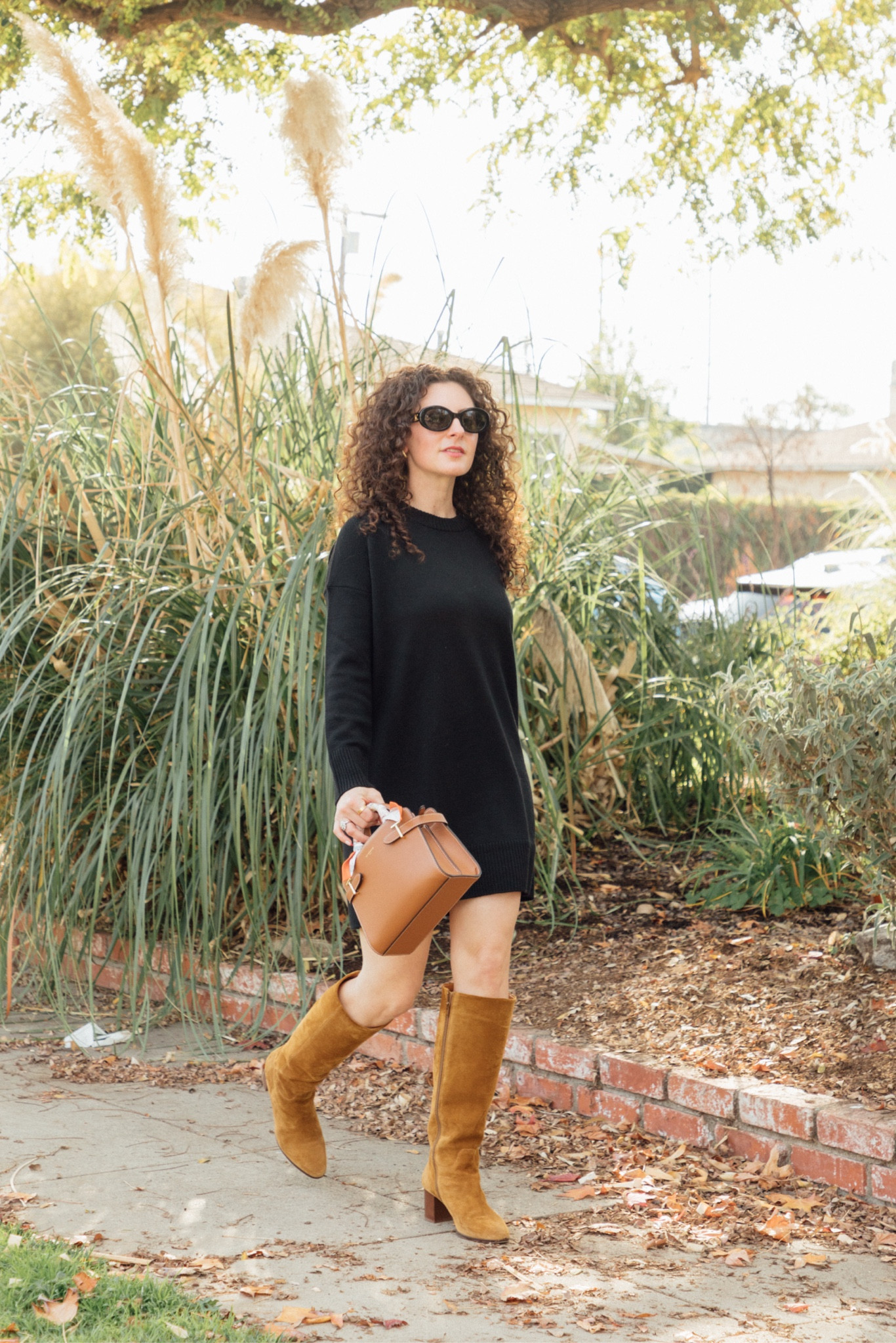 The coziest simple black sweater dress. It has the cutest minimal buttons running from the neck to the shoulder. Paired it with my favorite suede boots of the season.

#LTKShoeCrush #LTKSeasonal #LTKStyleTip