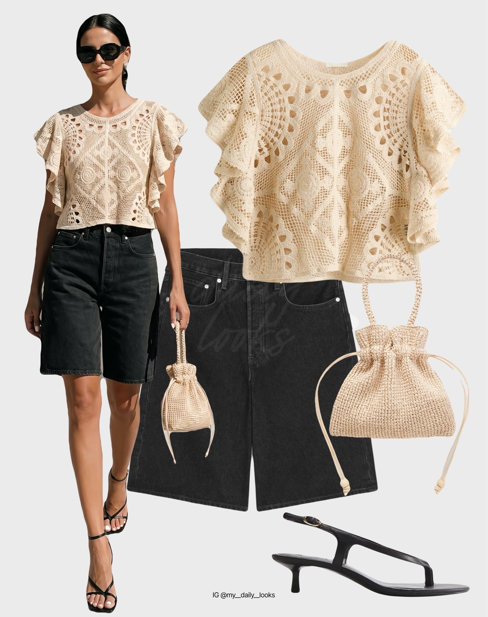 Summer denim 🖤

Tags: summer outfits, summer blouses, denim shorts, denim waistcoat, denim dress, embroidery, satin blouse, crochet blouse, office look, capsule wardrobe, high street, everyday essentials, summer shorts outfits, summer outfit finds, casual summer outfits, summer outfit ideas, summer fashion finds.

#LTKsummer #LTKstyletip #LTKtravel