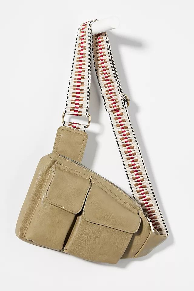 Faux Leather Crossbody Bag | Anthropologie (US)
