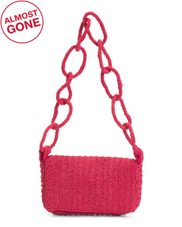 Beaded Chain Shoulder Bag | TJ Maxx