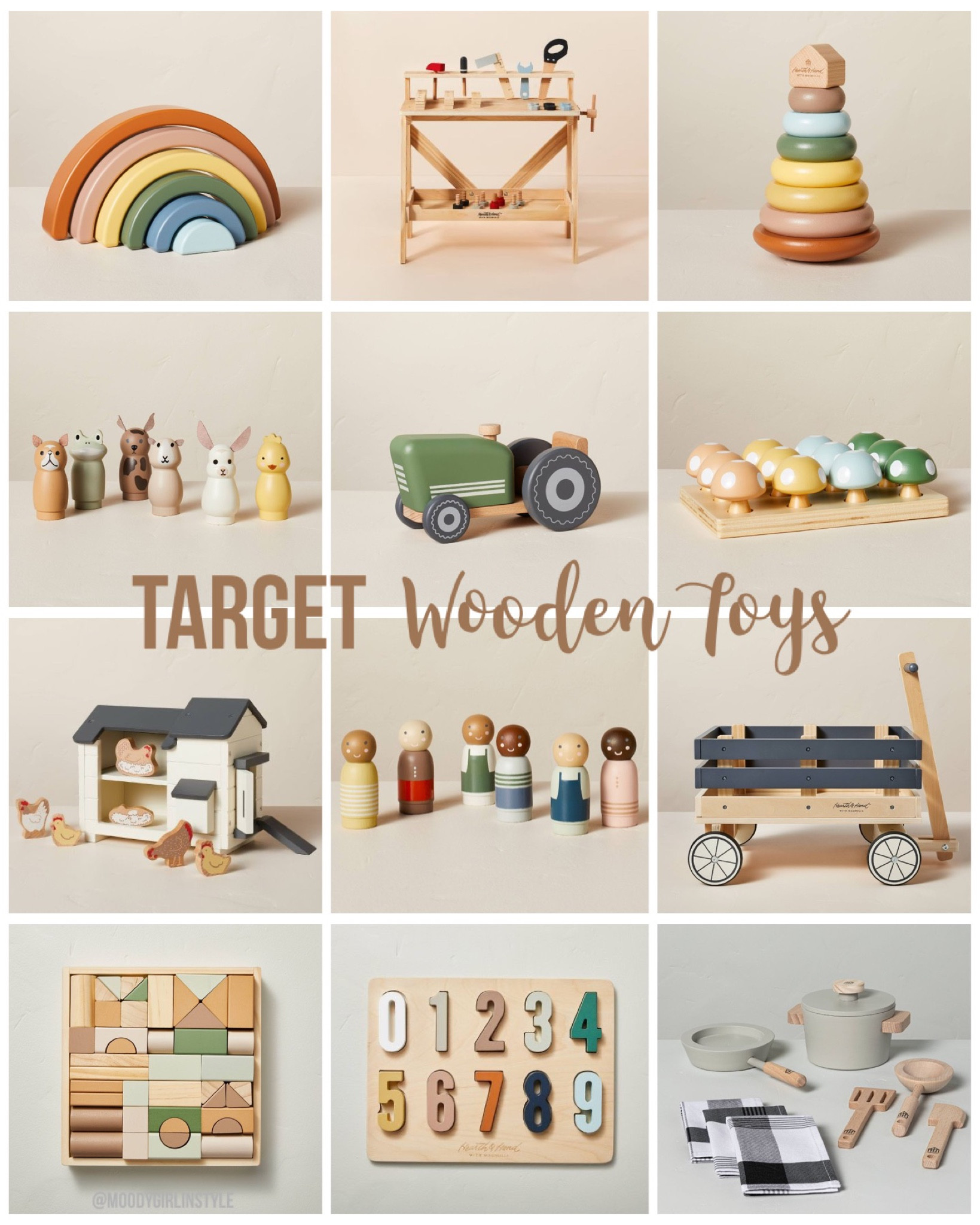 Target shop wooden toys