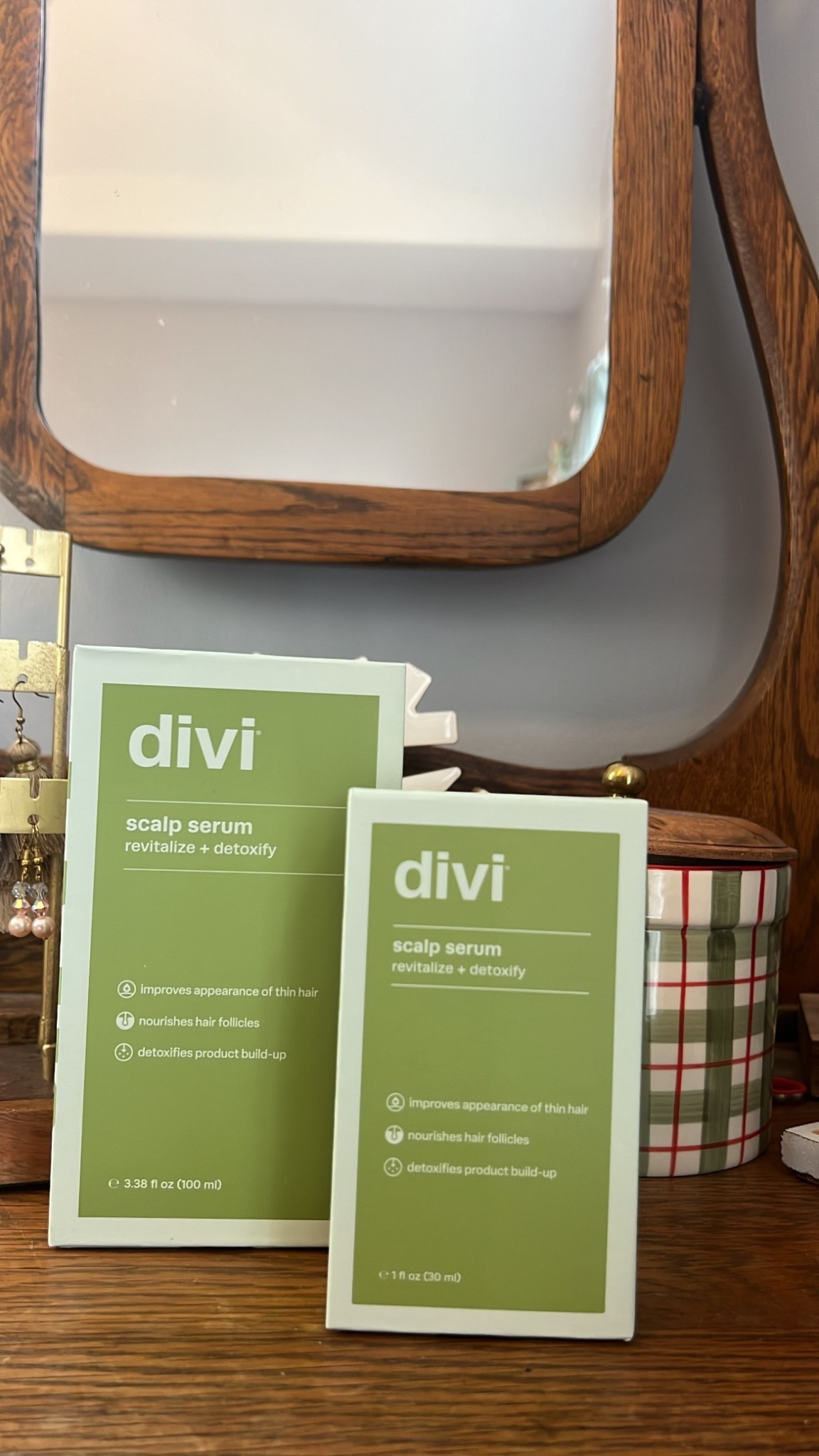 Divi’s Hair Serum! The best scalp serum for improving hair fullness, removing product build up, and nourishing the scalp! 

#LTKmorningroutine #LTKBeauty #LTKselfcare