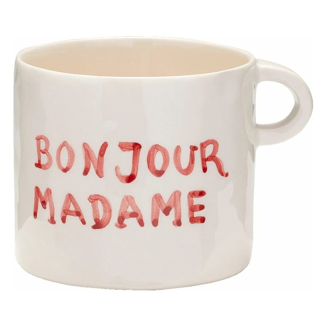 Bonjour Madame mug  | Red | Smallable
