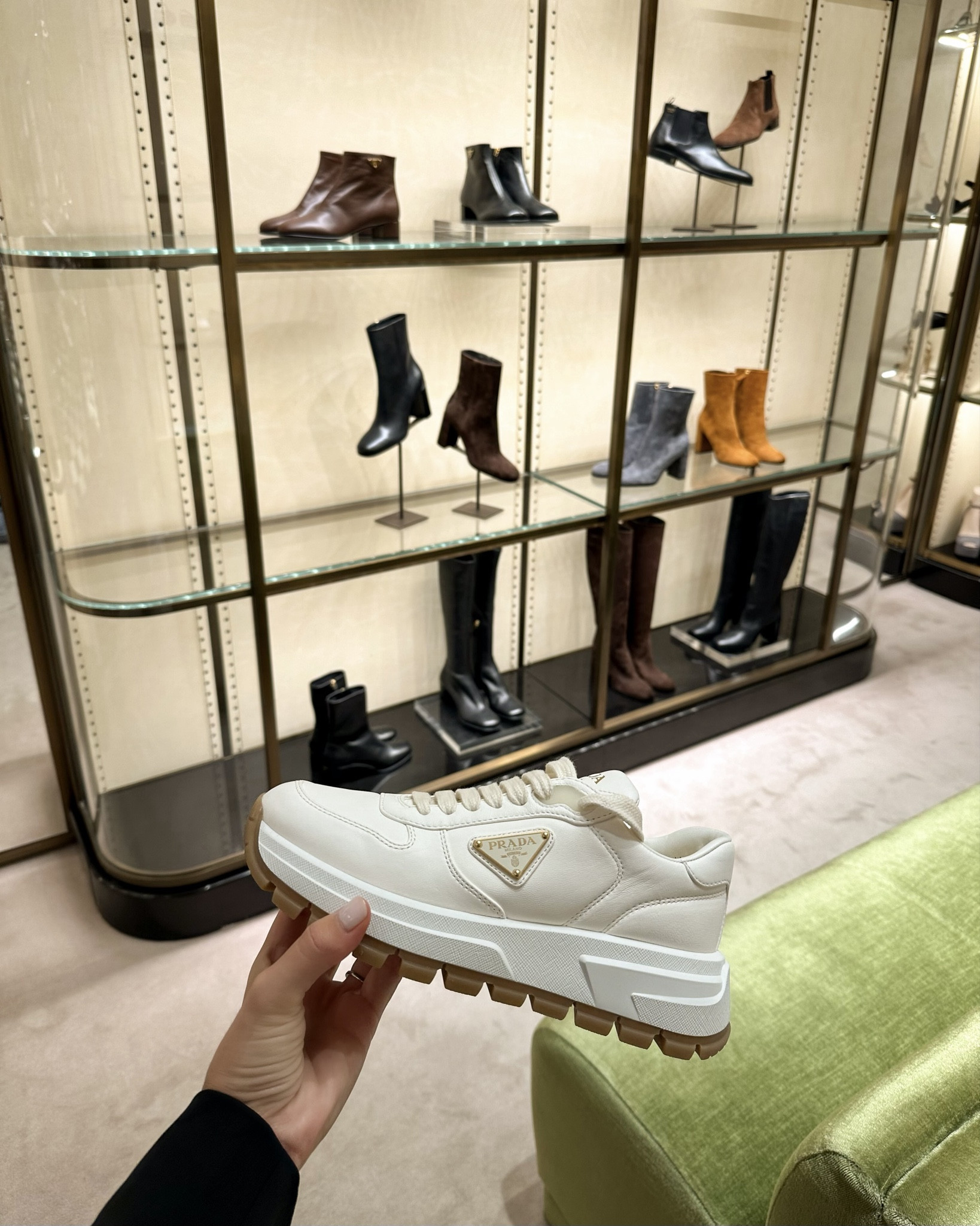 White sneakers. 

#LTKShoeCrush #LTKSeasonal #LTKStyleTip