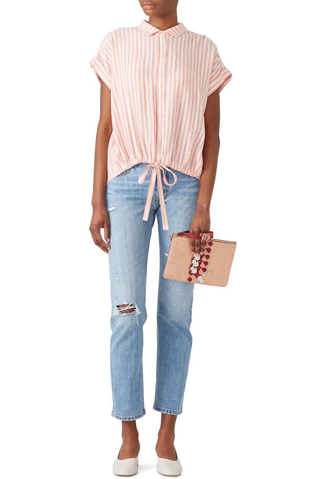 Sanctuary Borrego Tie Shirt | Rent The Runway