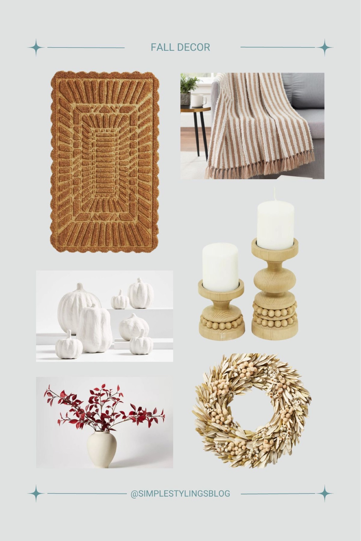 Monochromatic, neutral fall home favorites.#LTKSale

#LTKSeasonal #LTKsalealert