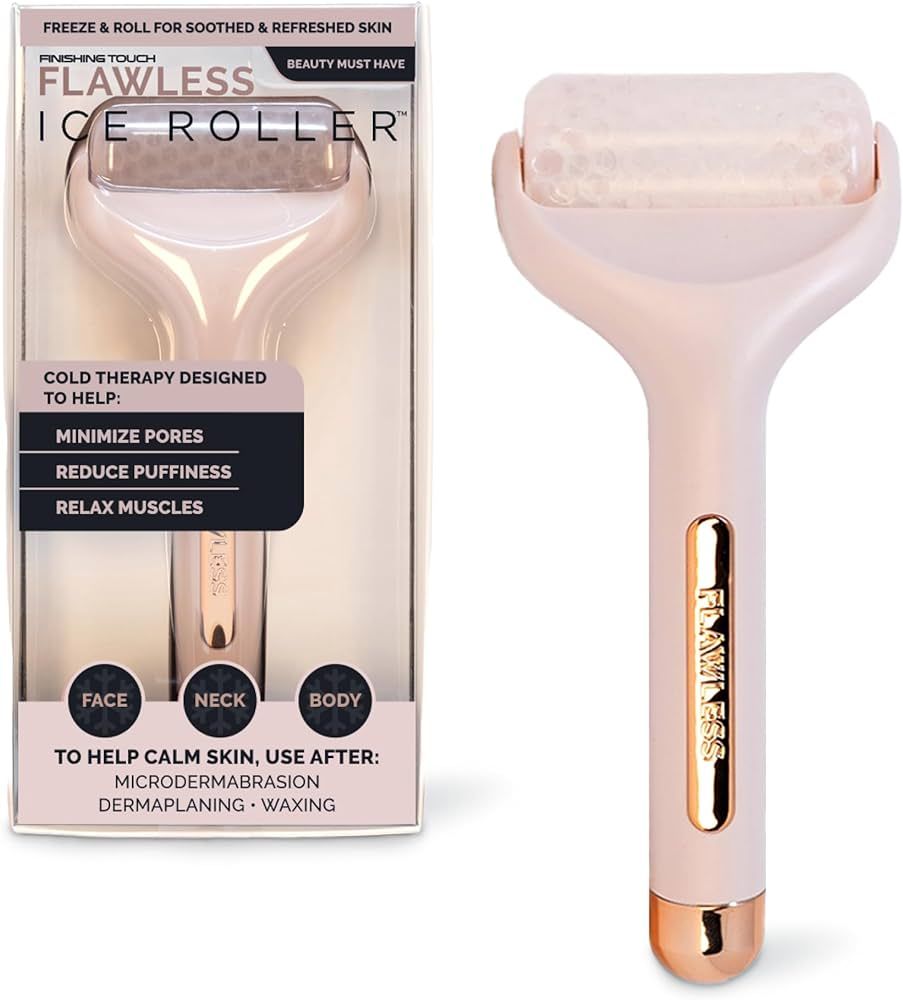 Finishing Touch Flawless Facial Massage Ice Roller | Amazon (US)