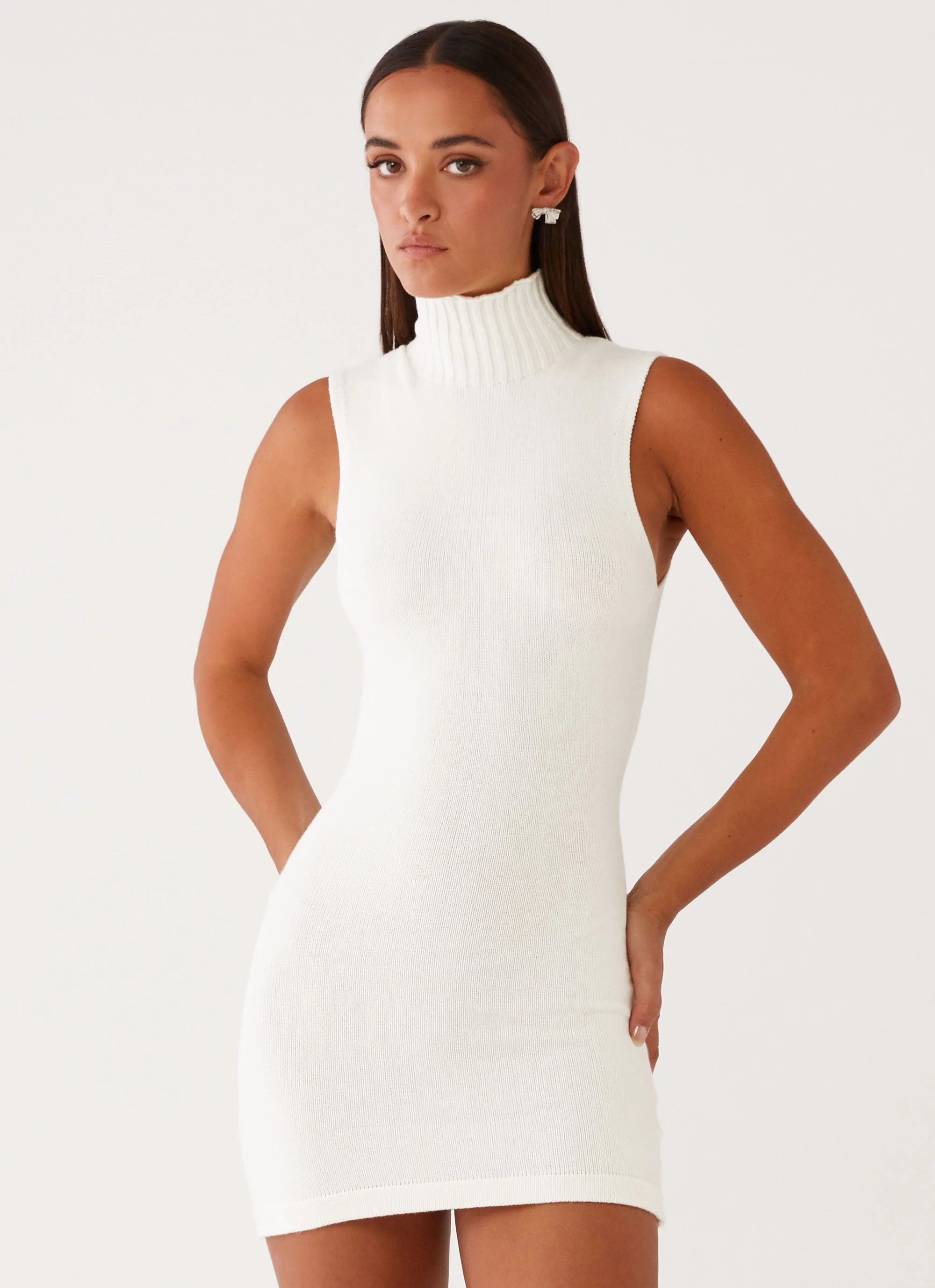 Cece Mini Dress - Ivory | Peppermayo (Global)