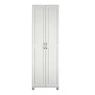 SystemBuild Evolution Trailwinds White Storage Cabinet HD93556 - The Home Depot | The Home Depot