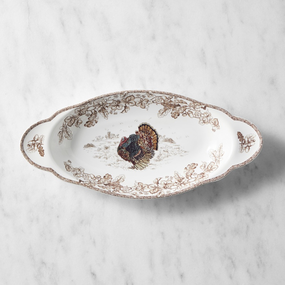 Plymouth Turkey Serving Platter with Handles | Williams-Sonoma CA