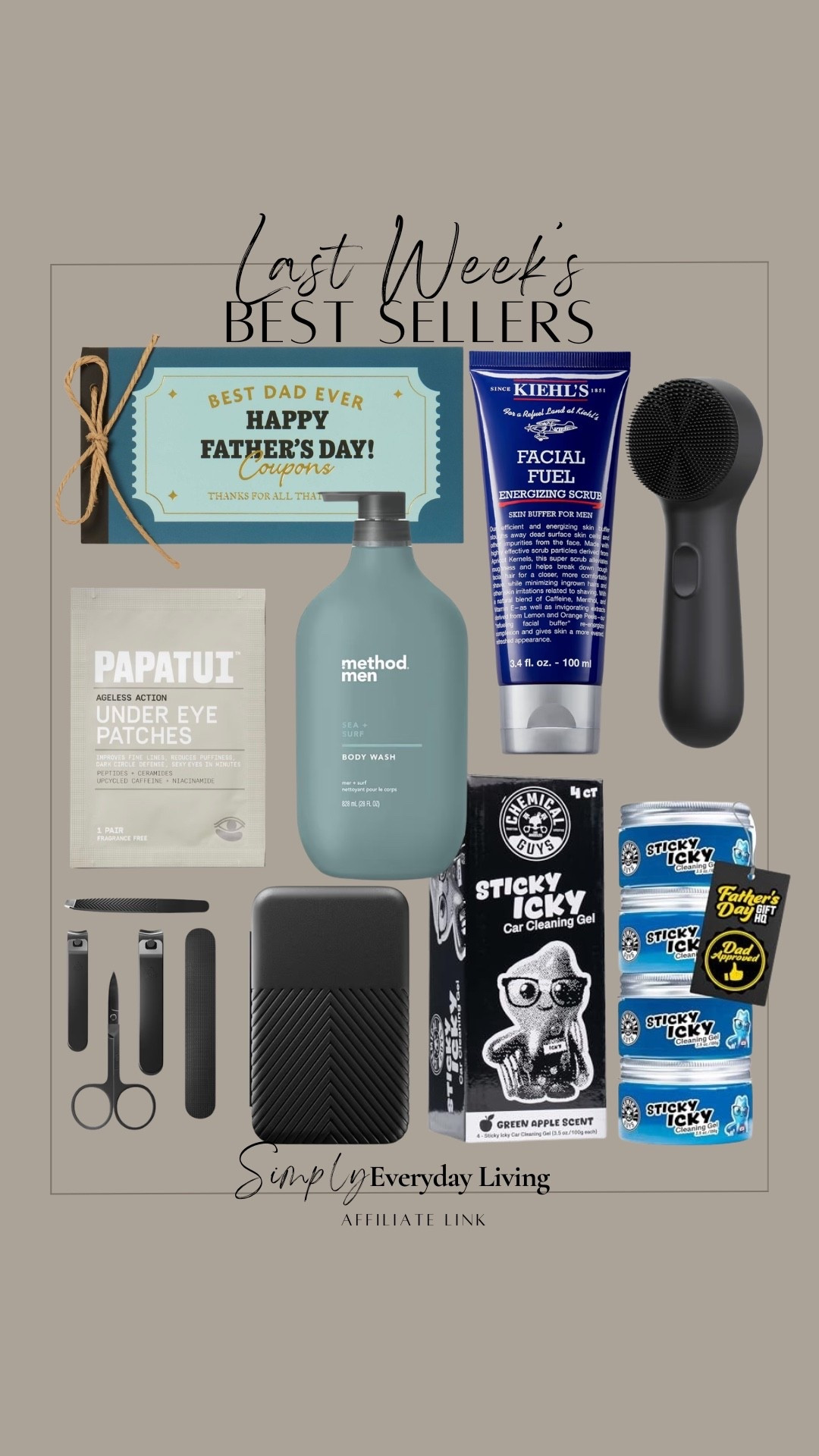 Last Weeks Best Sellers