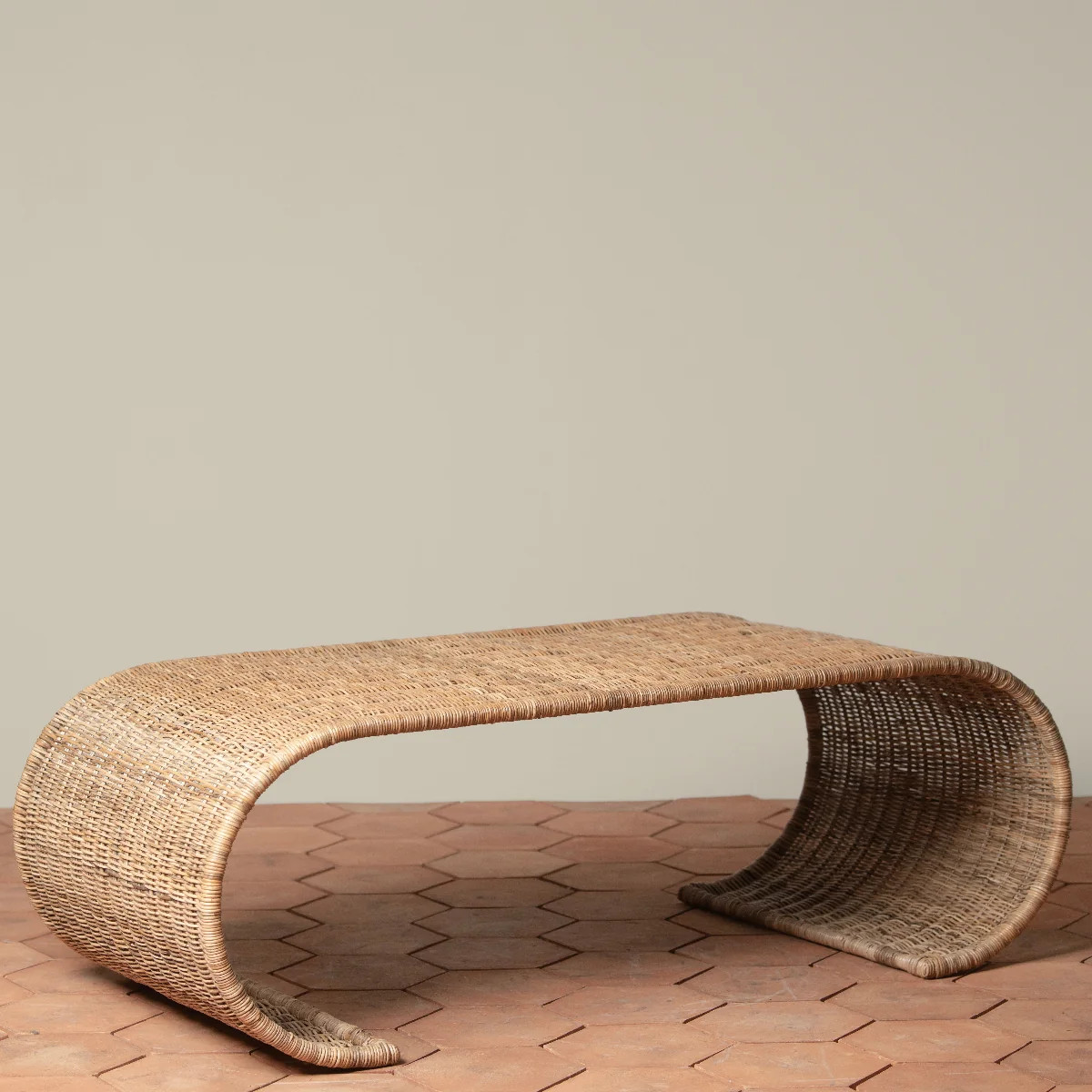 Healdsburg Wicker Coffee Table | Canggu Home